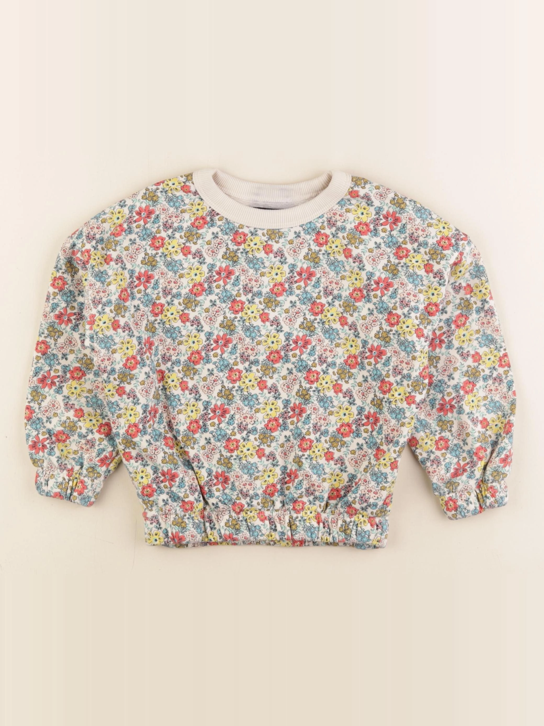 Monoprix - sweat multicolore - 4 ans