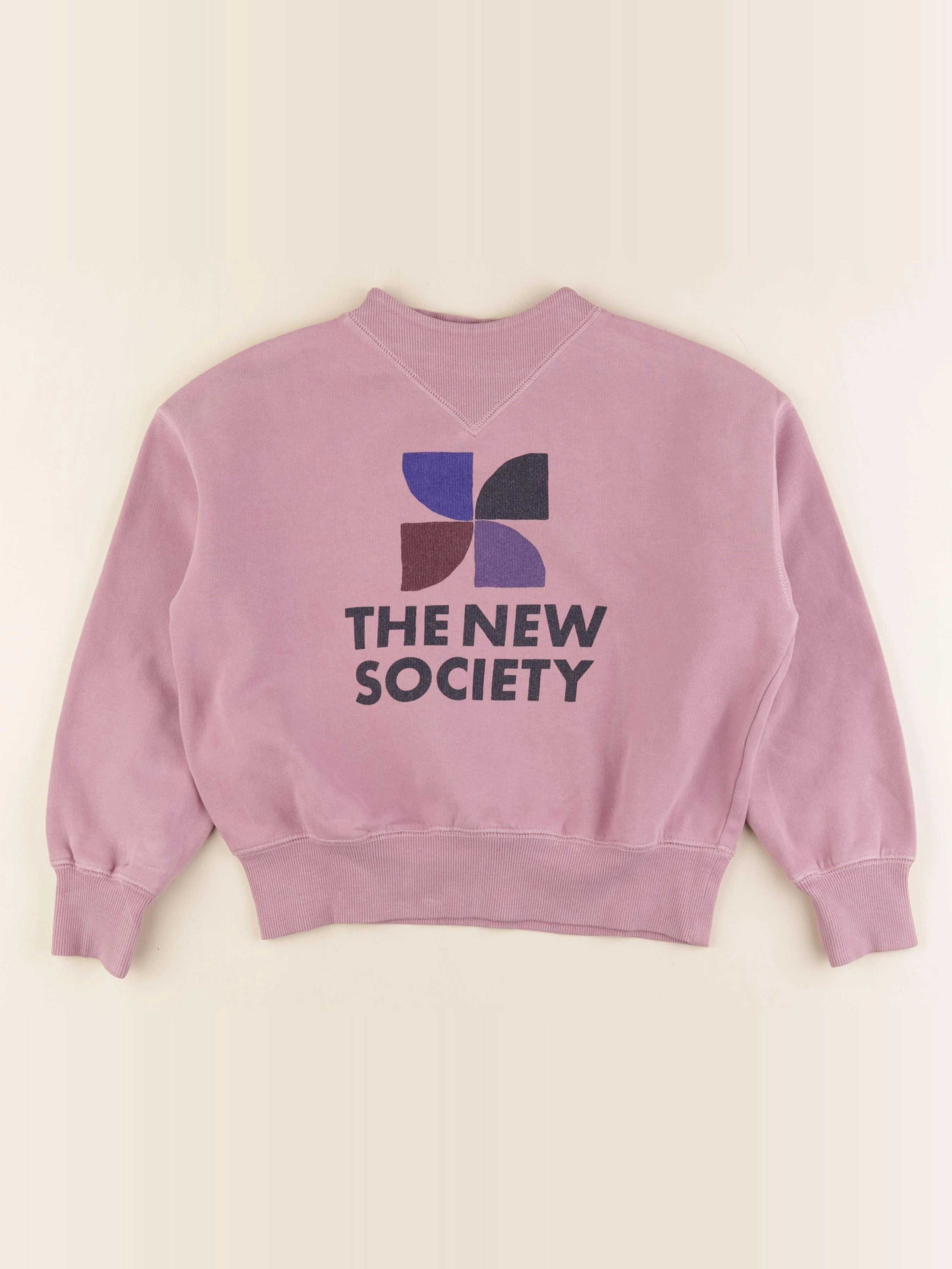 The new society - sweat violet - 8 ans