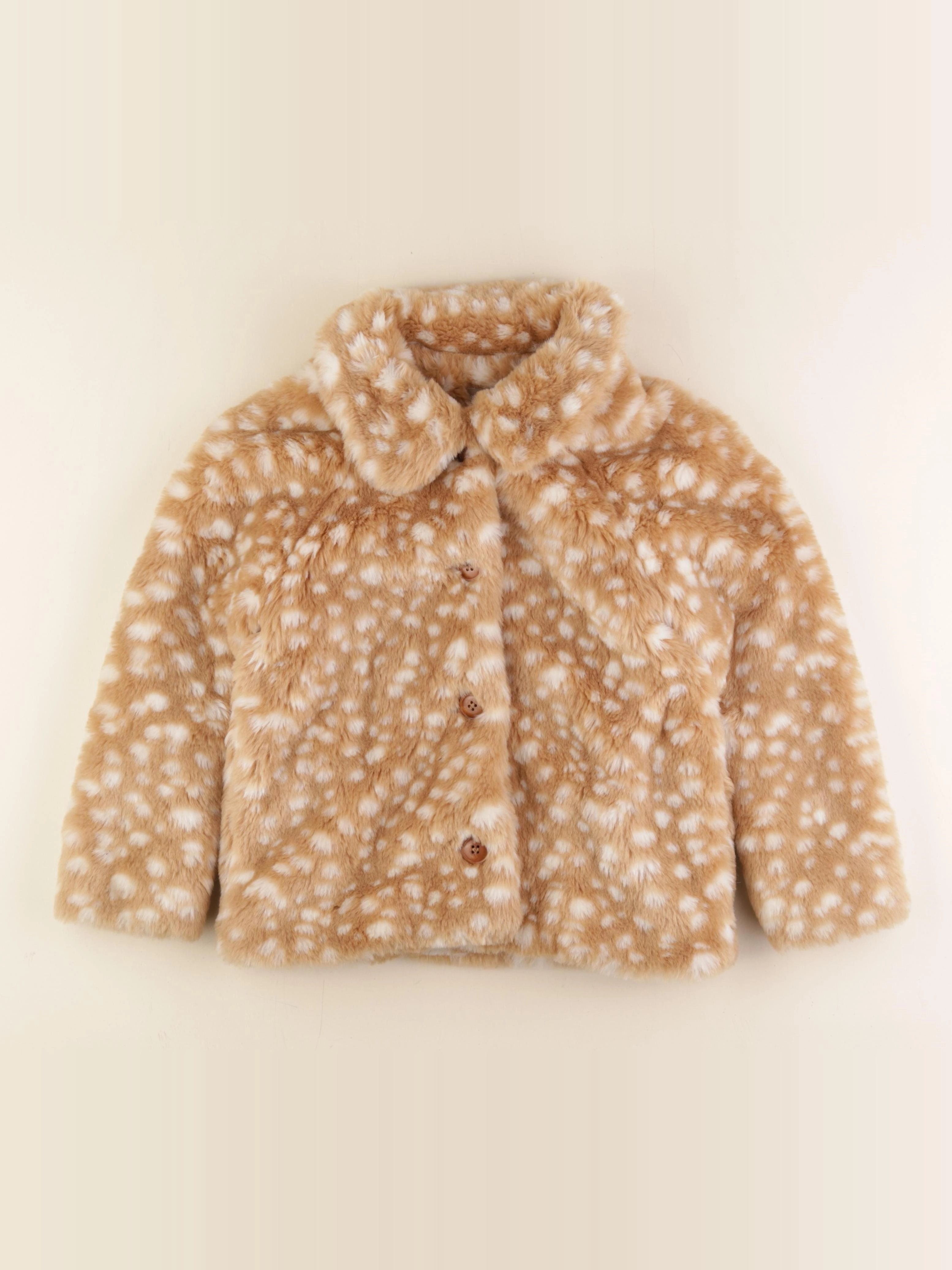 Emile et Ida - manteau beige - 8 ans