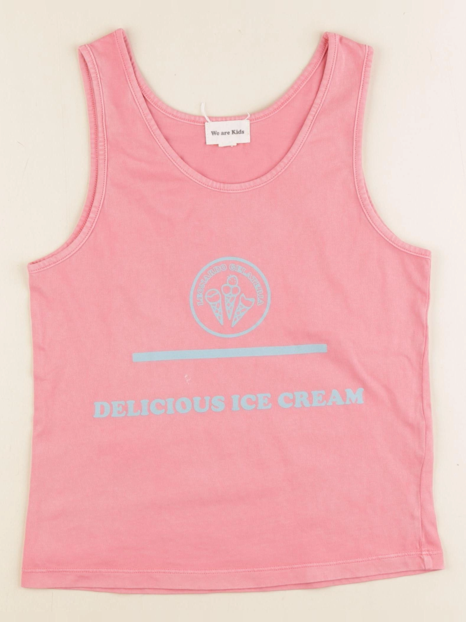 We are kids - débardeur rose - 6/7 ans