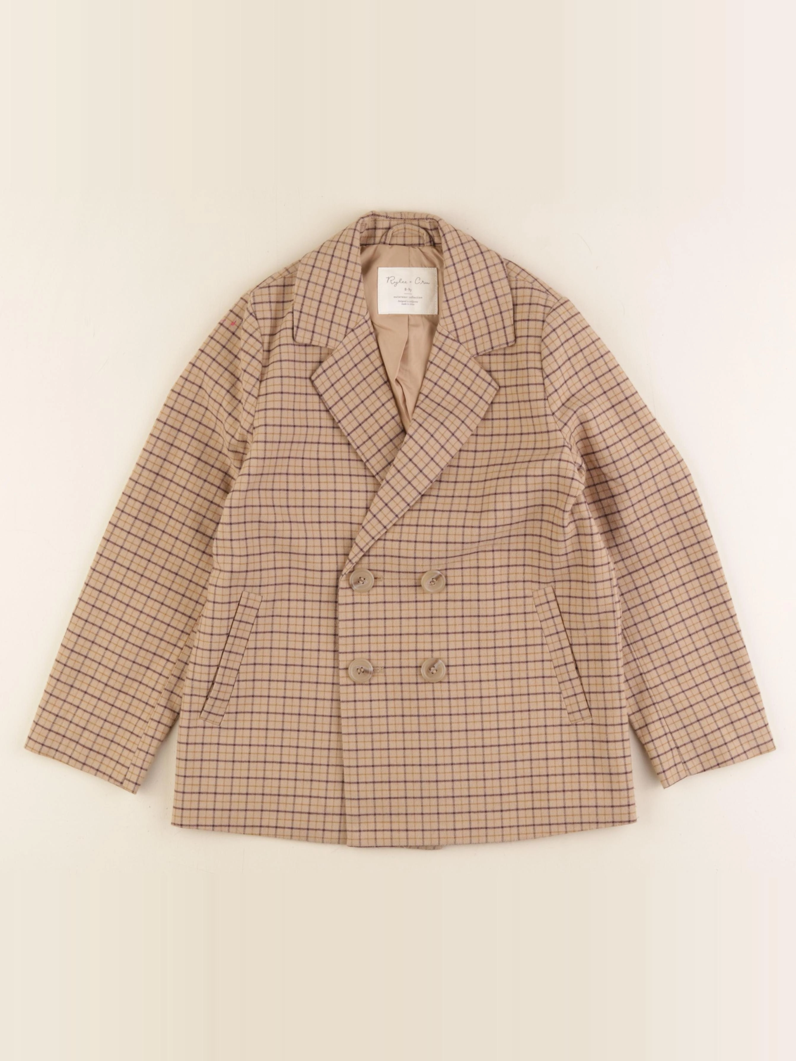 Rylee + Cru - veste beige - 8/9 ans