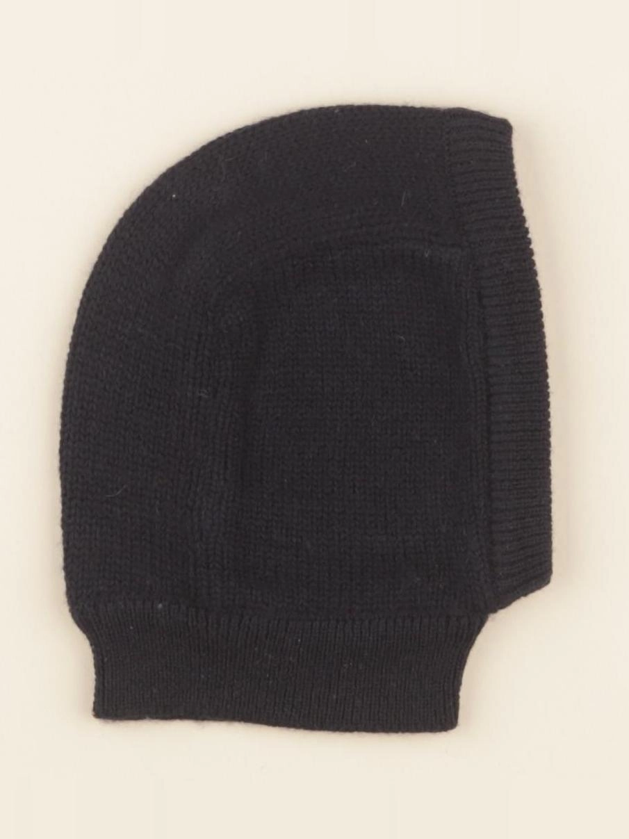 Lililotte - cagoule Eliott tricot bleu marine - 0/6 mois