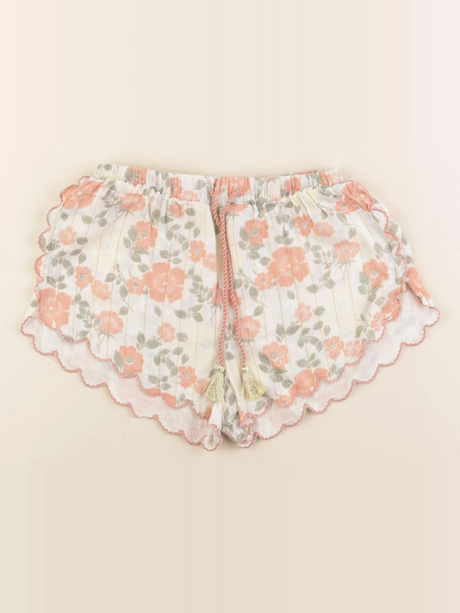 Louis Louise - short blanc - 8 ans