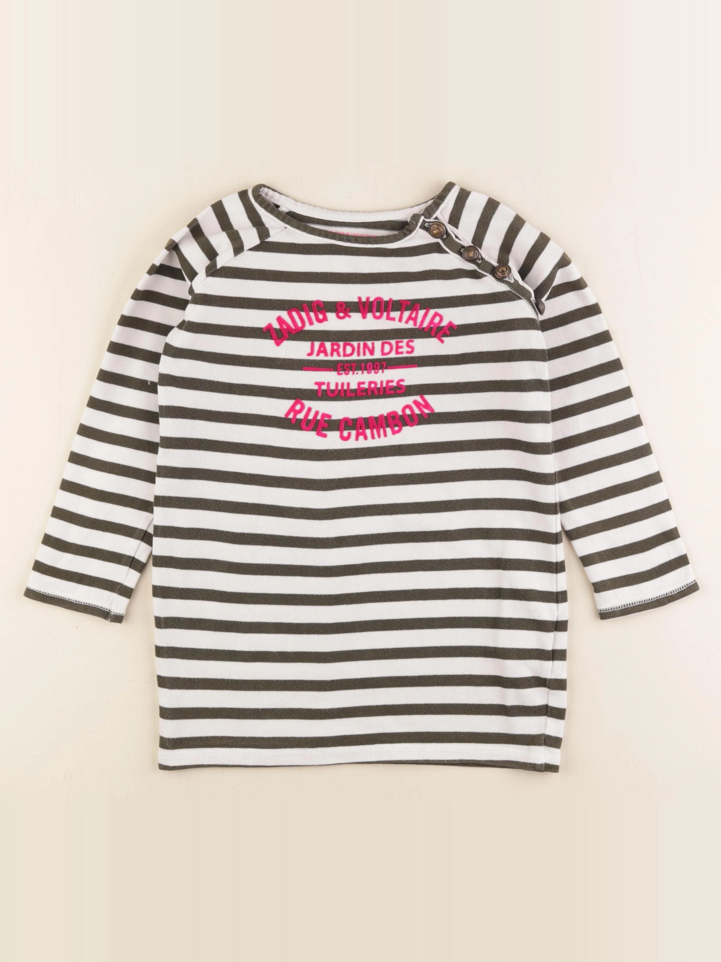 Zadig & Voltaire - robe gris - 5 ans