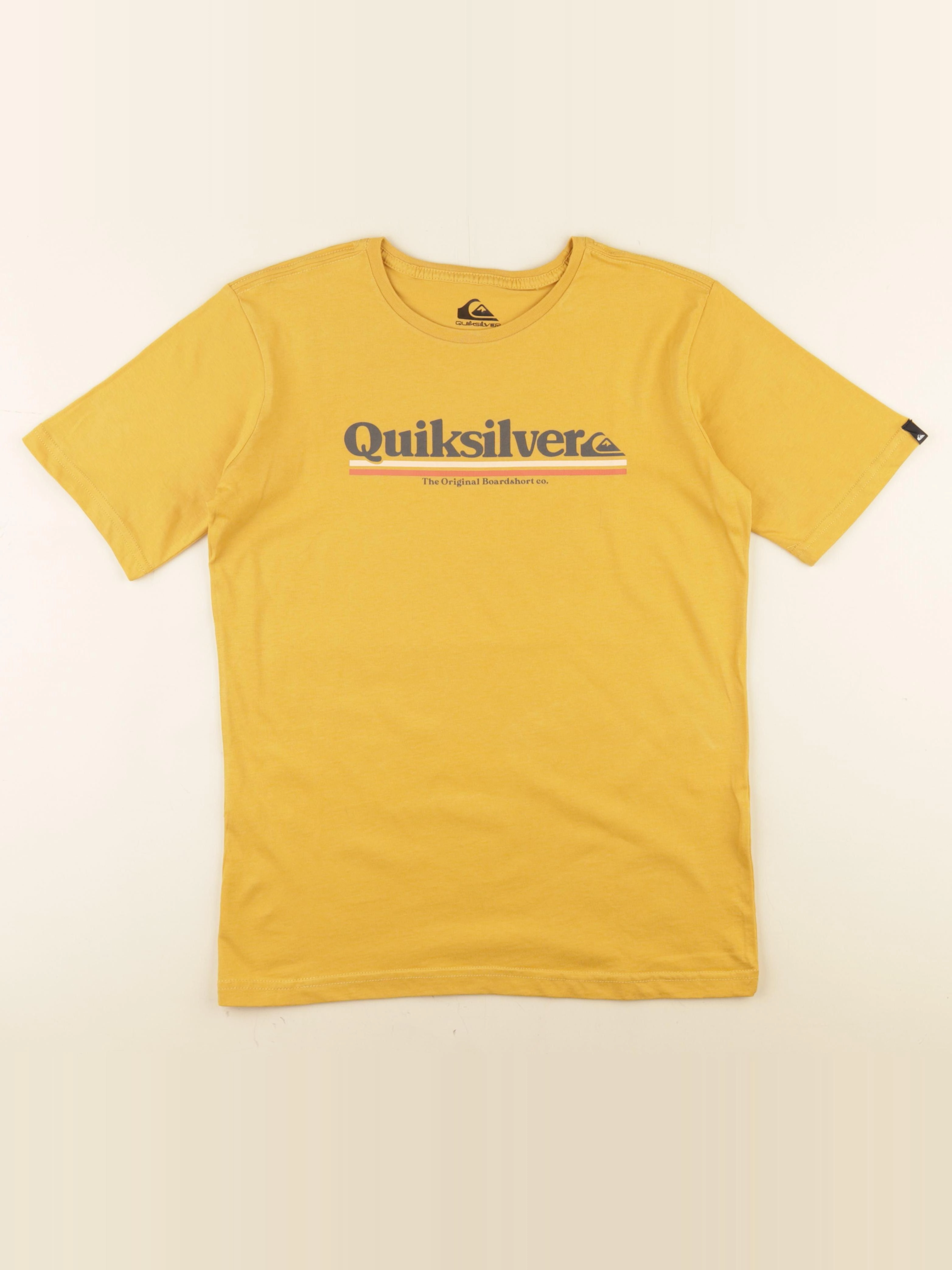 Quiksilver - tee-shirt jaune - 14 ans