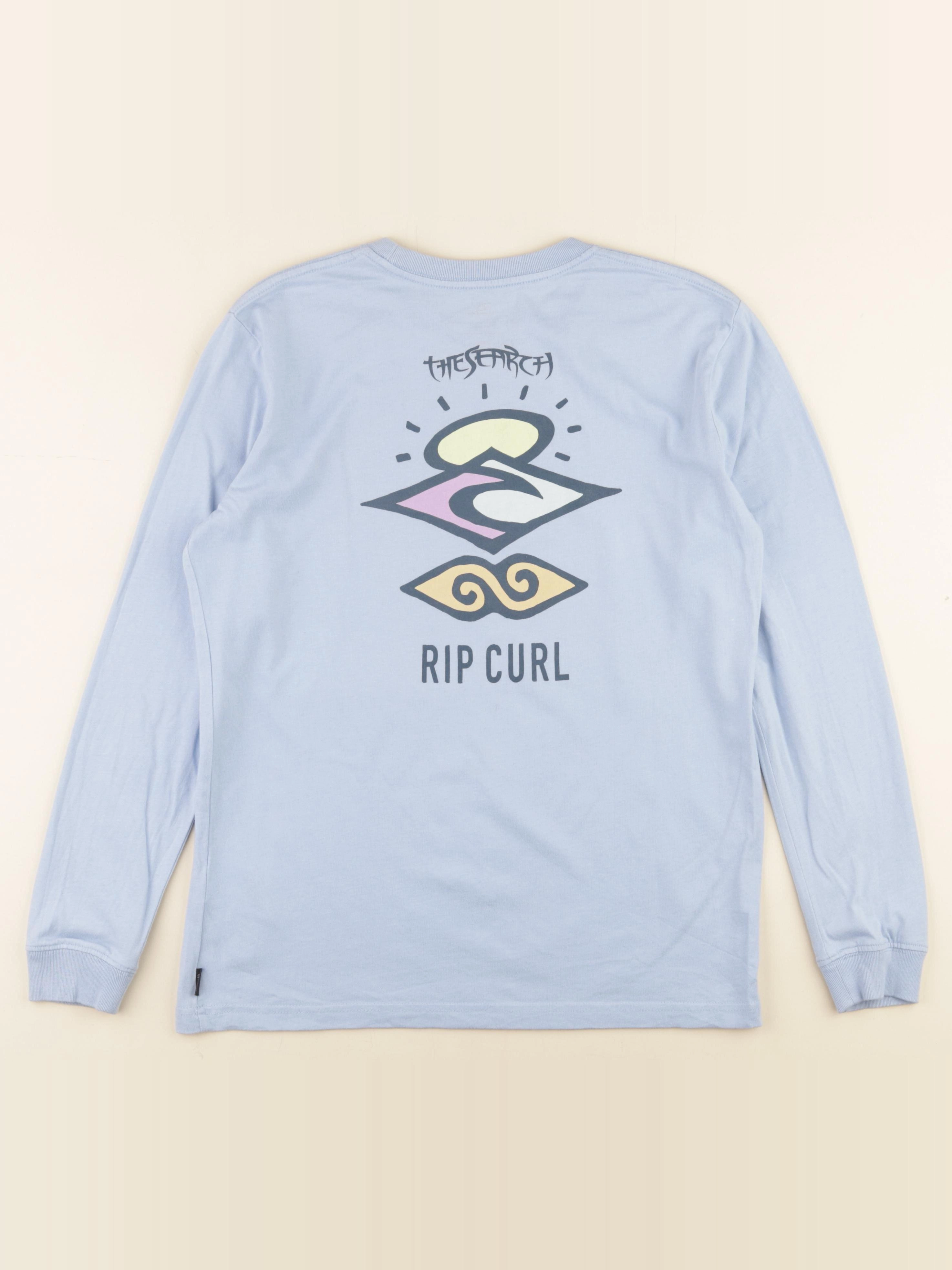 Rip curl - tee-shirt imprimé au dos bleu - 14 ans