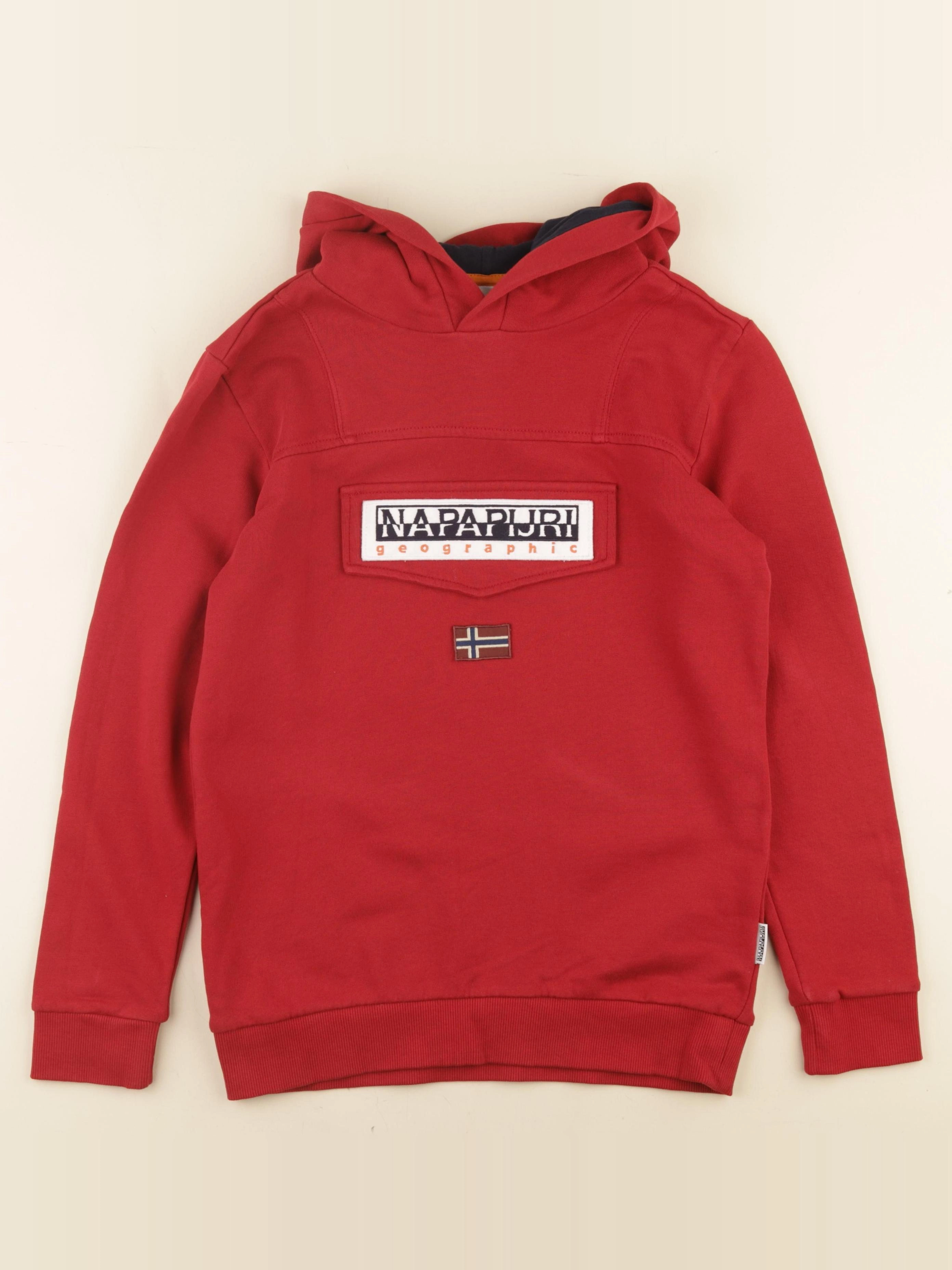 Napapijri - sweat rouge - 12 ans