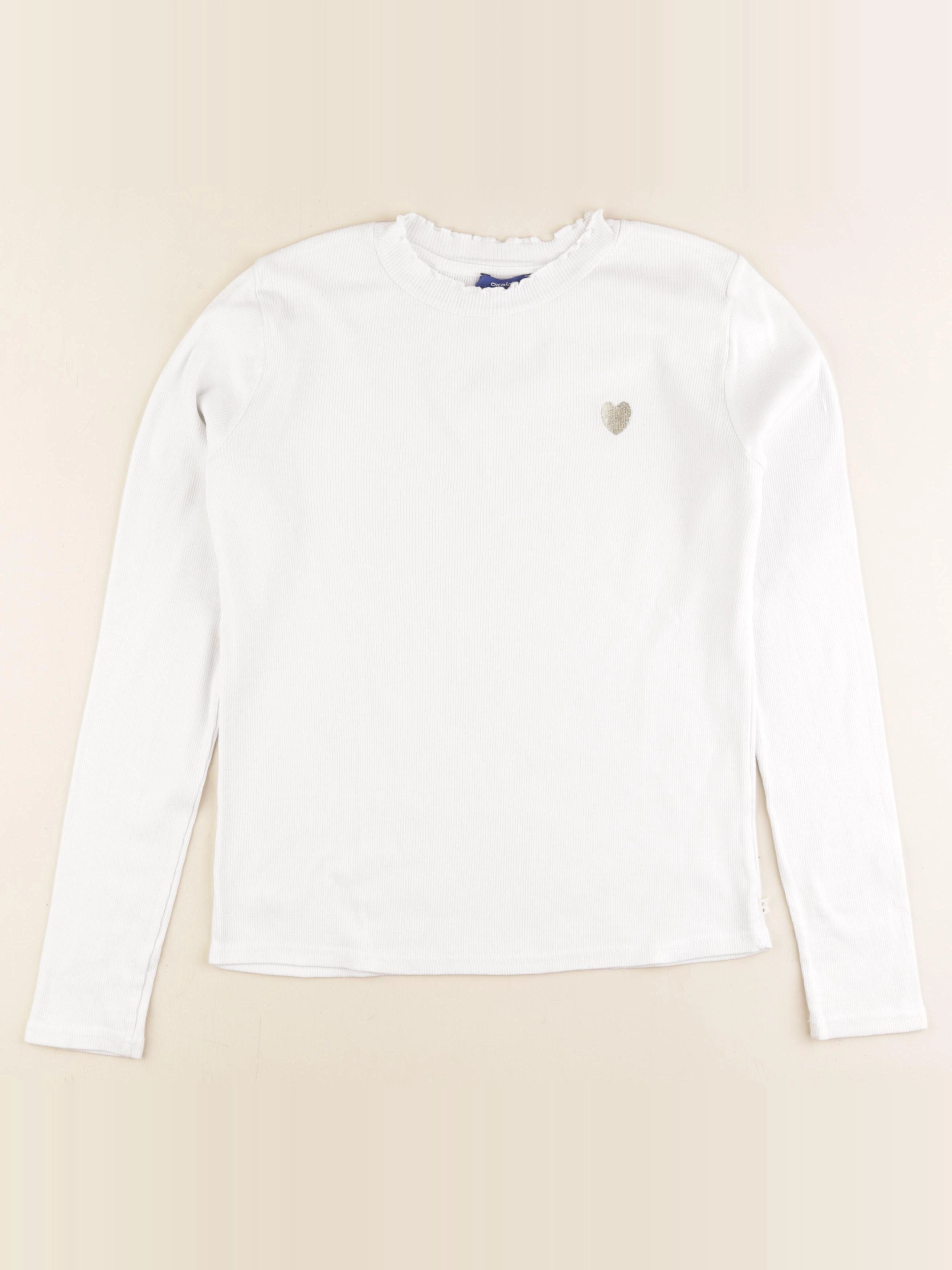 Okaidi - tee-shirt blanc - 14 ans