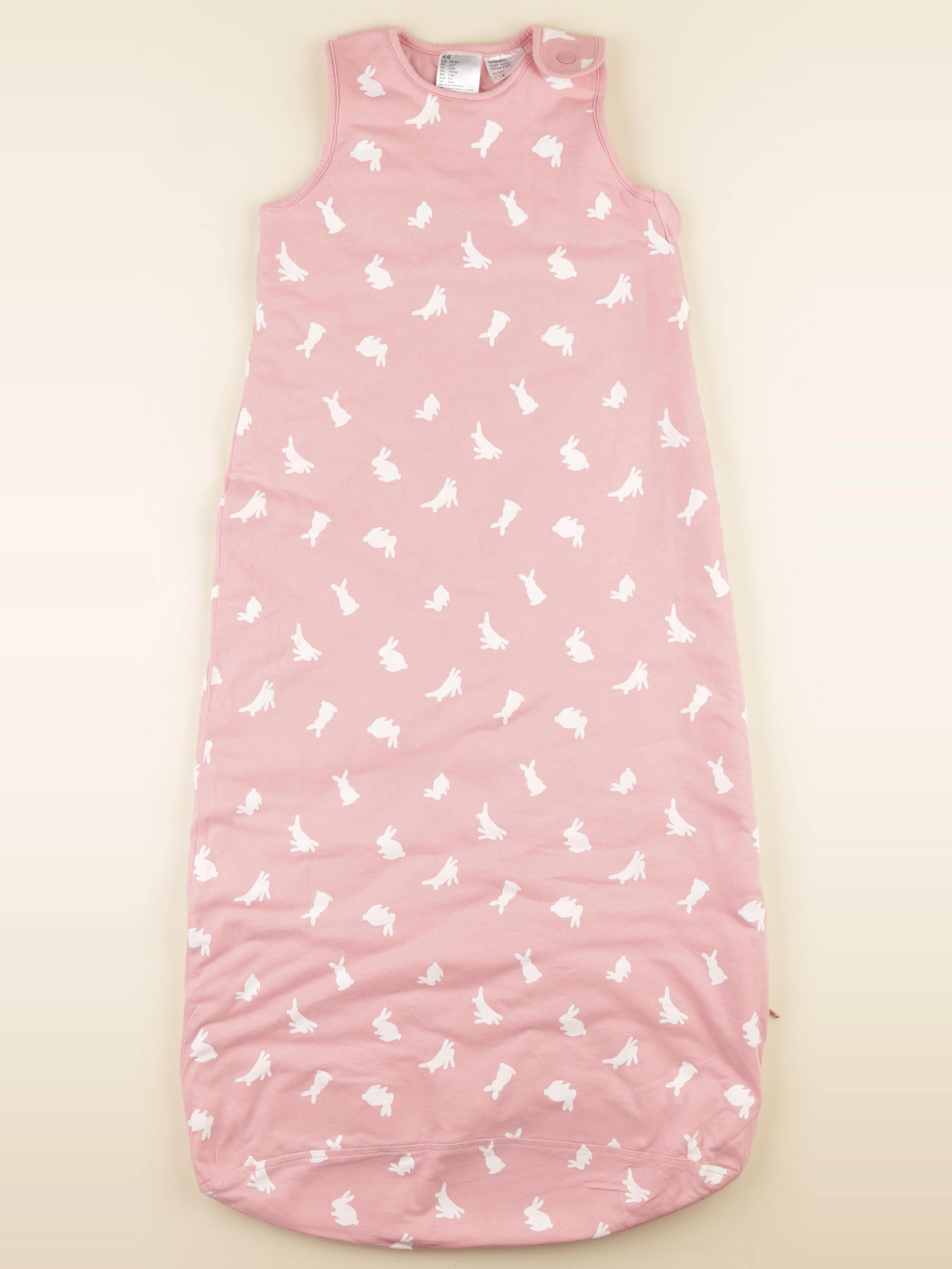 H&M - gigoteuse rose - 2/4 ans