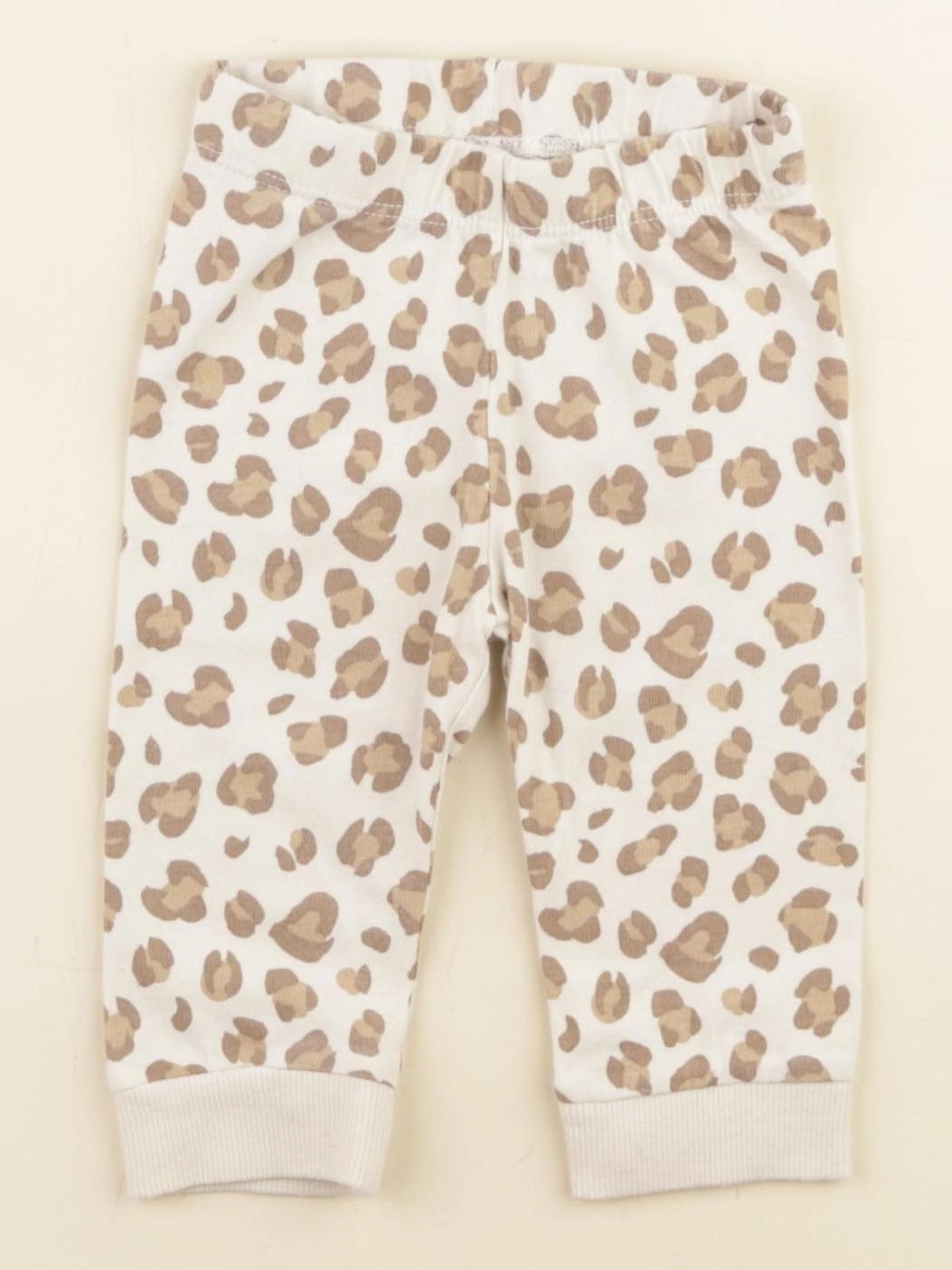 H&M - legging marron - 1/2 mois