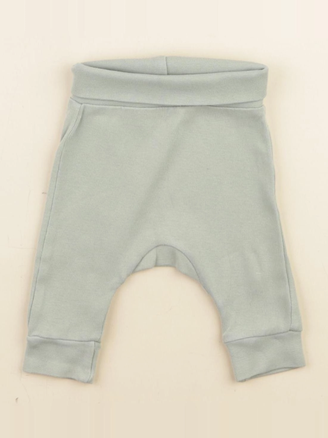 H&M - sarouel vert - 0/1 mois