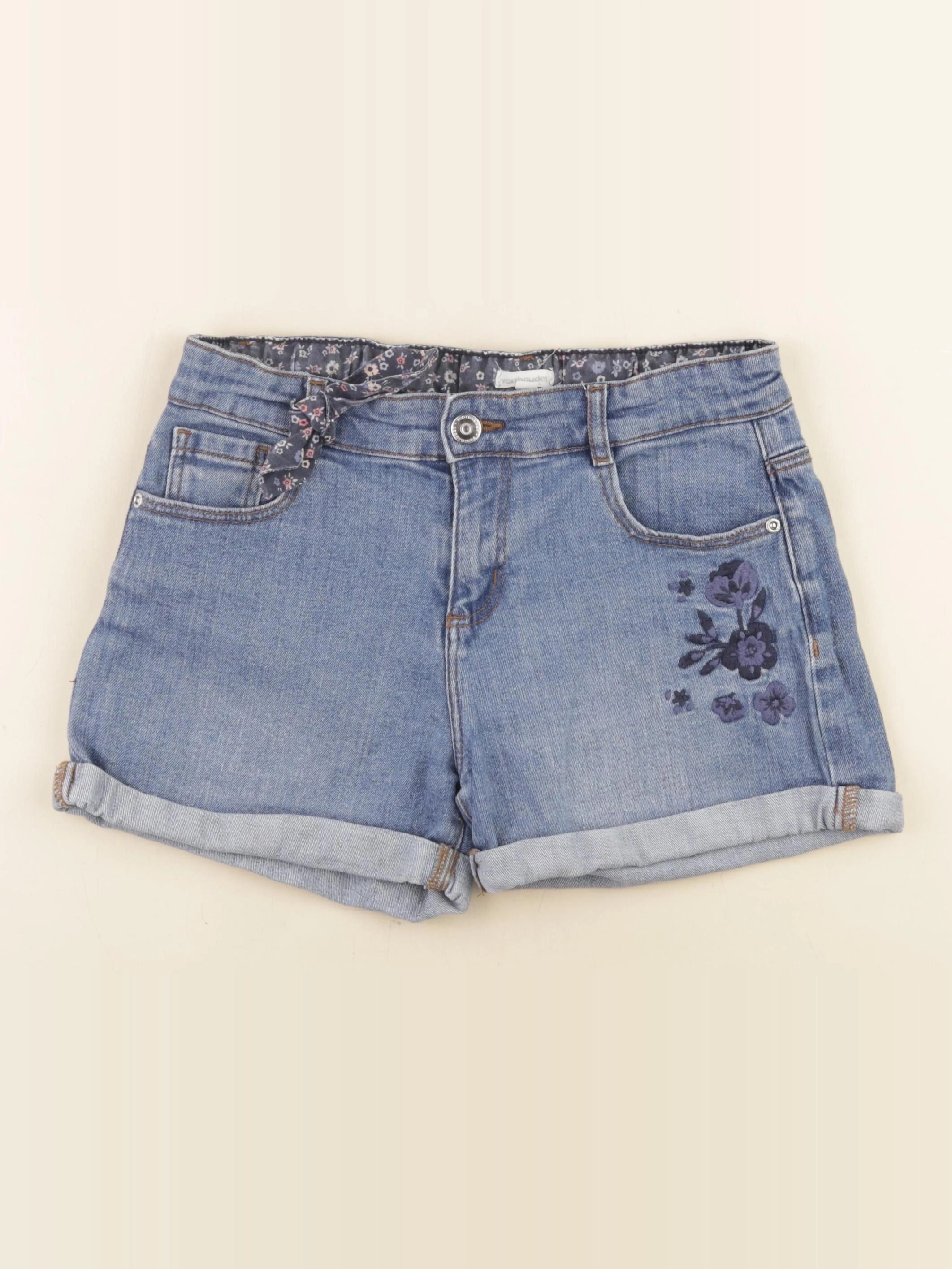Vertbaudet - short bleu - 14 ans