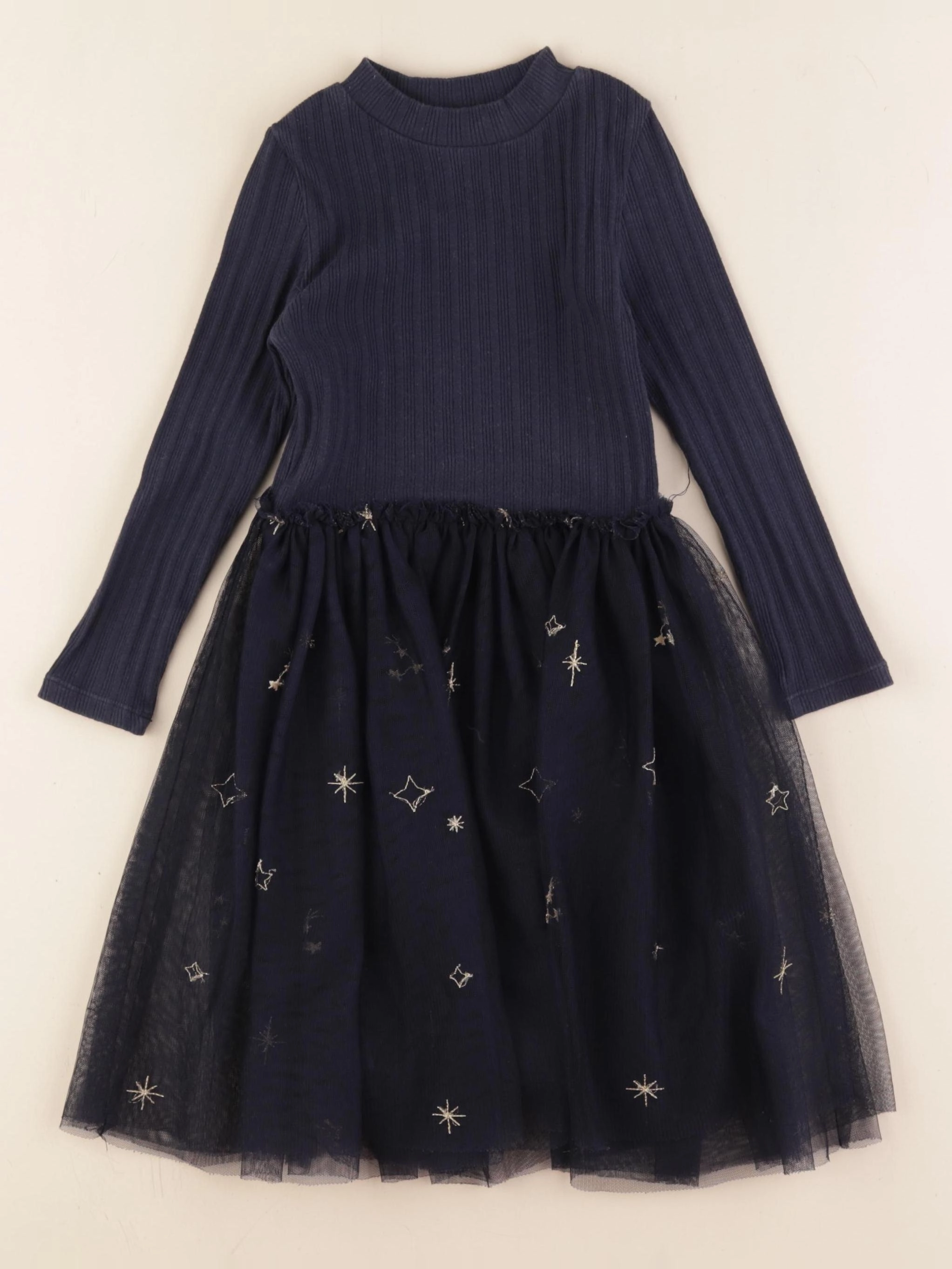 Monoprix - robe bleu - 3 ans