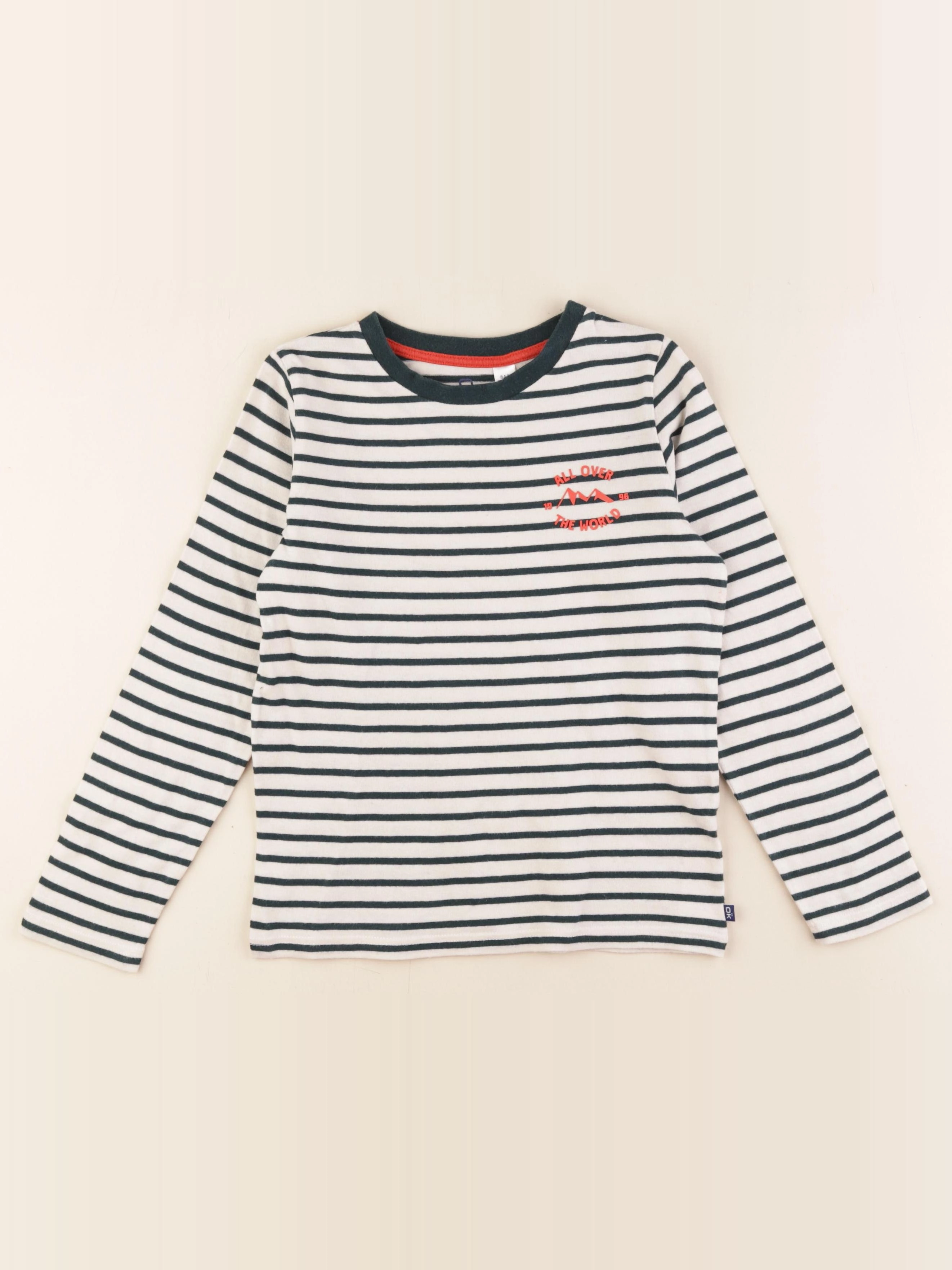 Okaidi - tee-shirt vert - 8 ans