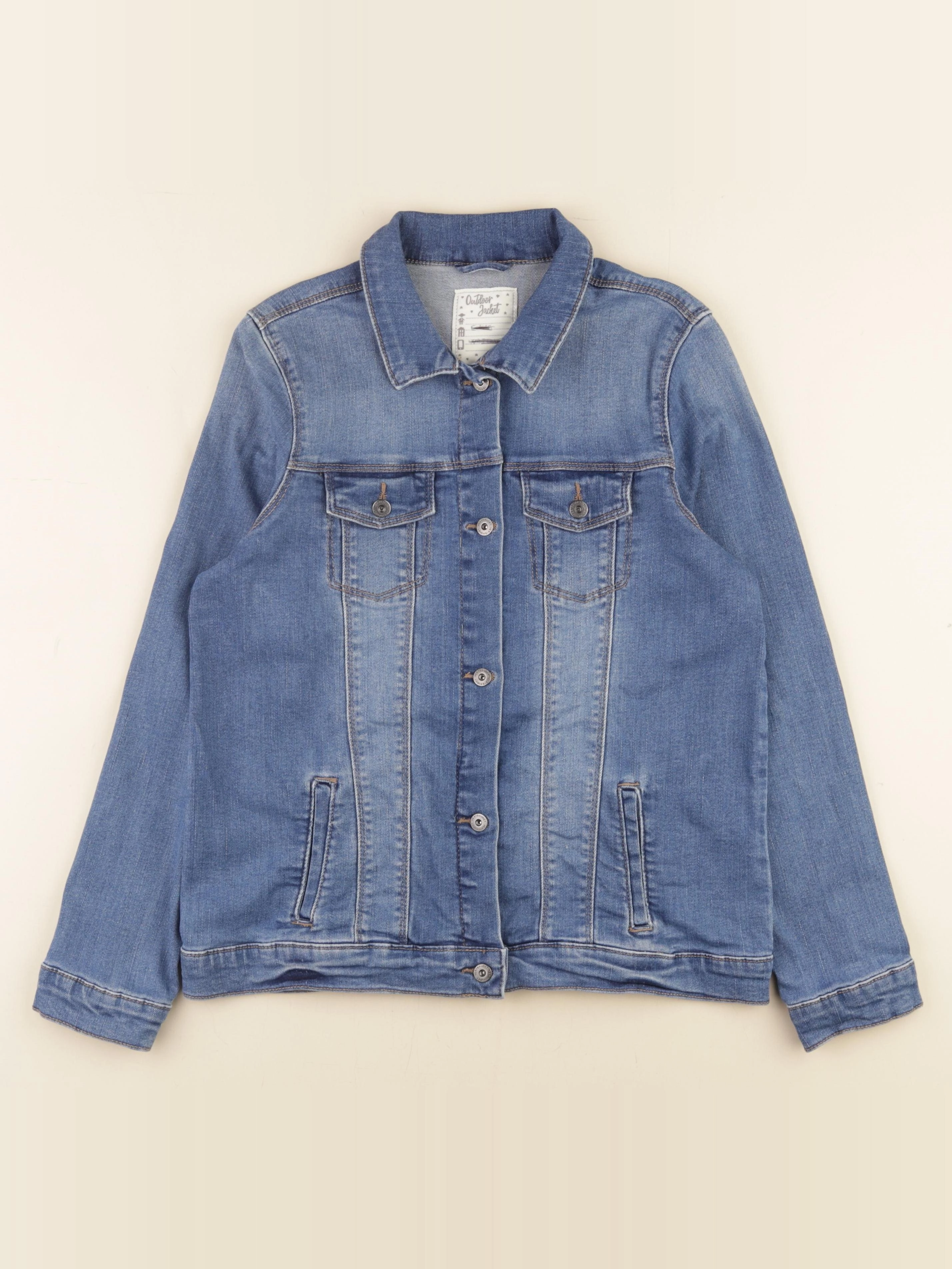 Vertbaudet - veste bleu - 14 ans