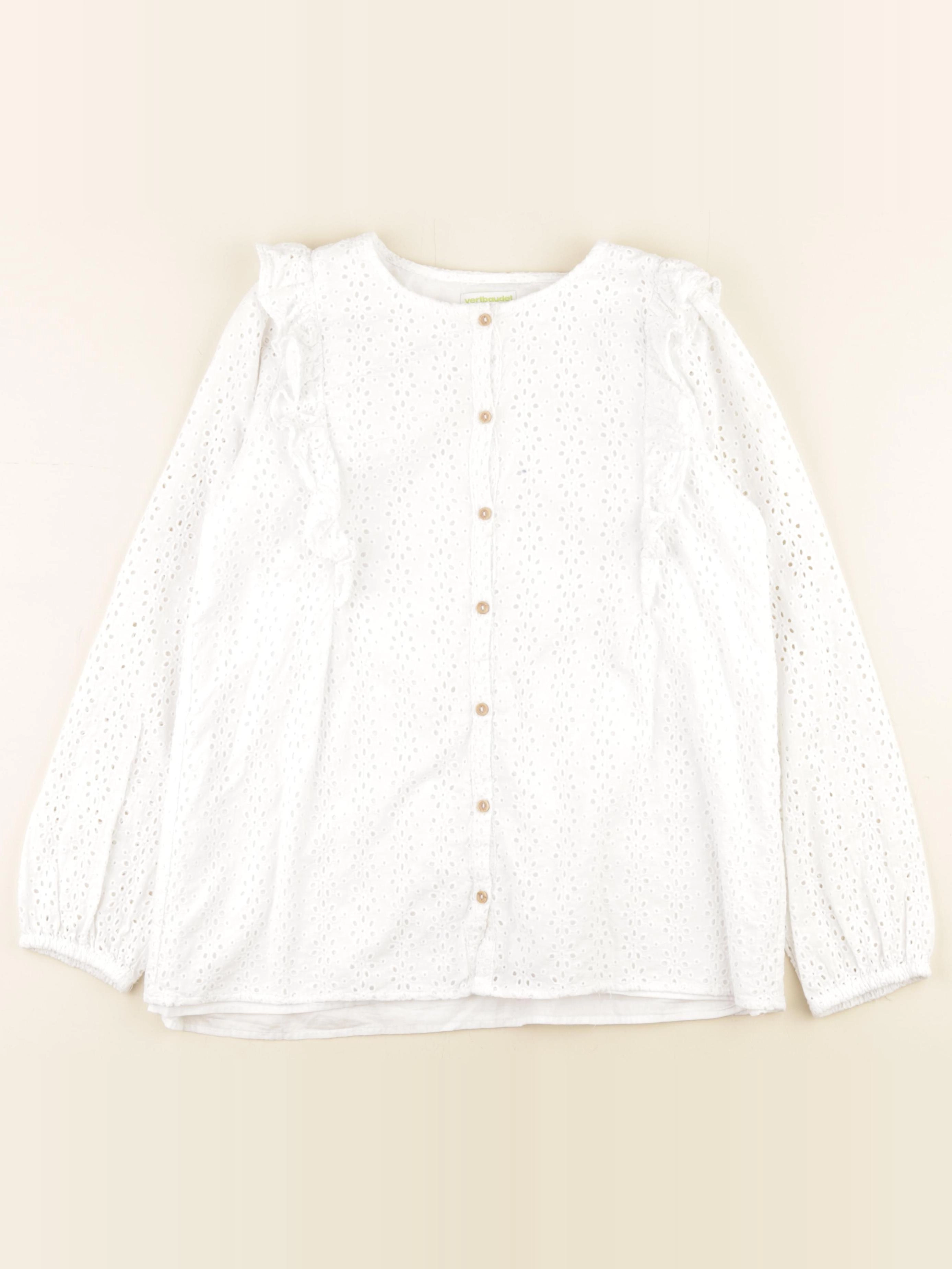 Vertbaudet - blouse blanc - 14 ans