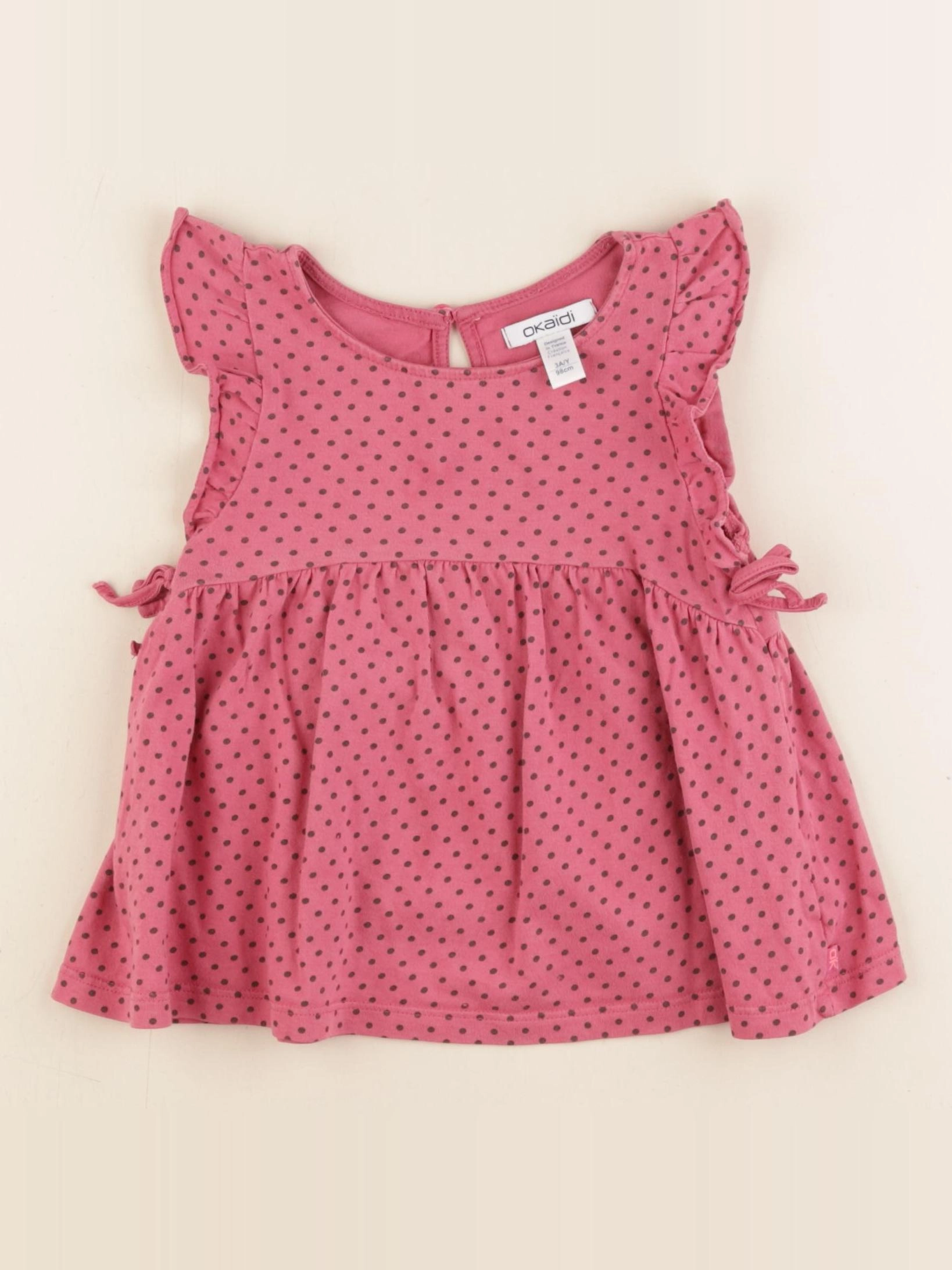 Okaidi - tee-shirt rose - 3 ans