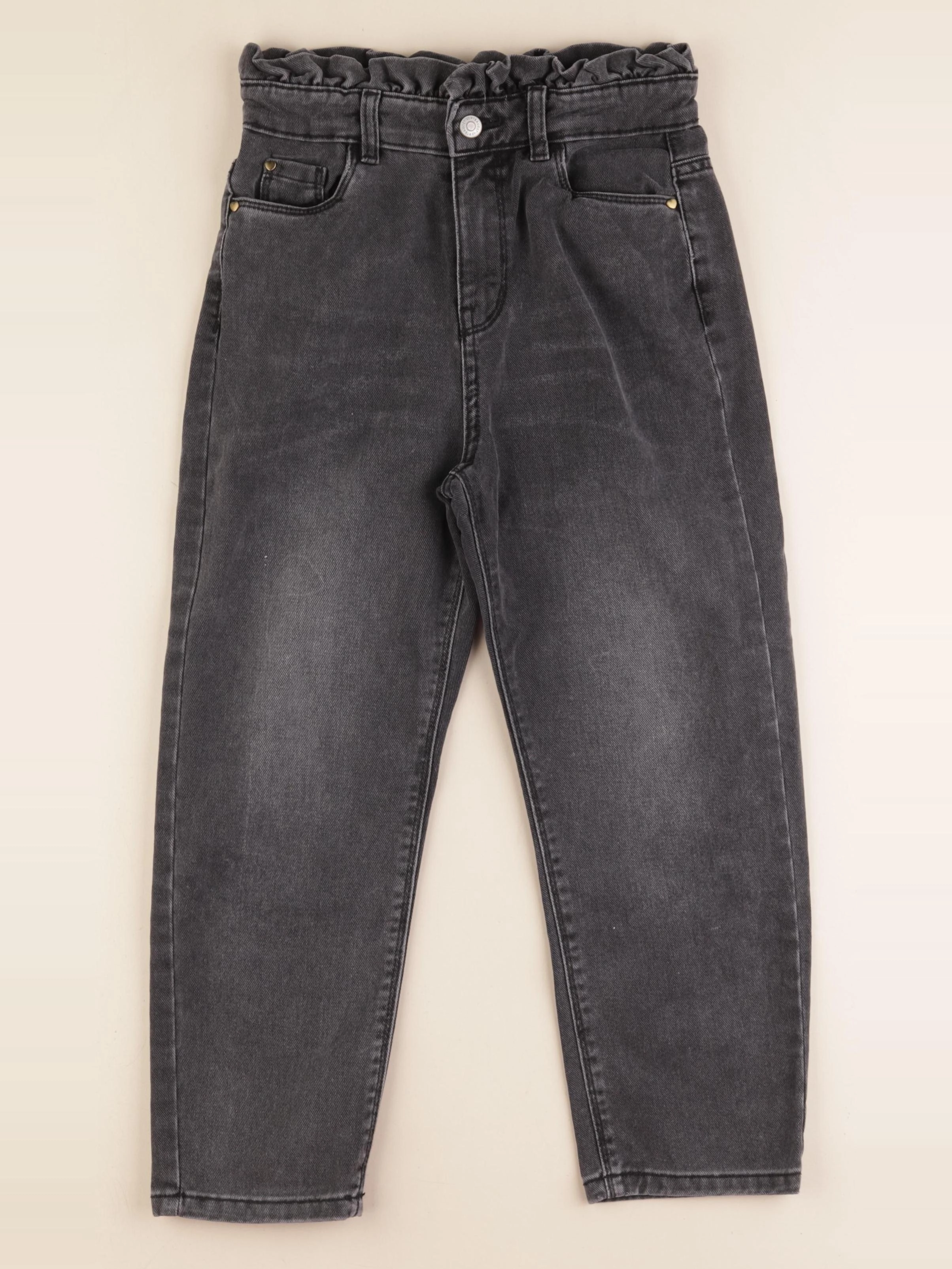 Vertbaudet - jean gris - 9 ans