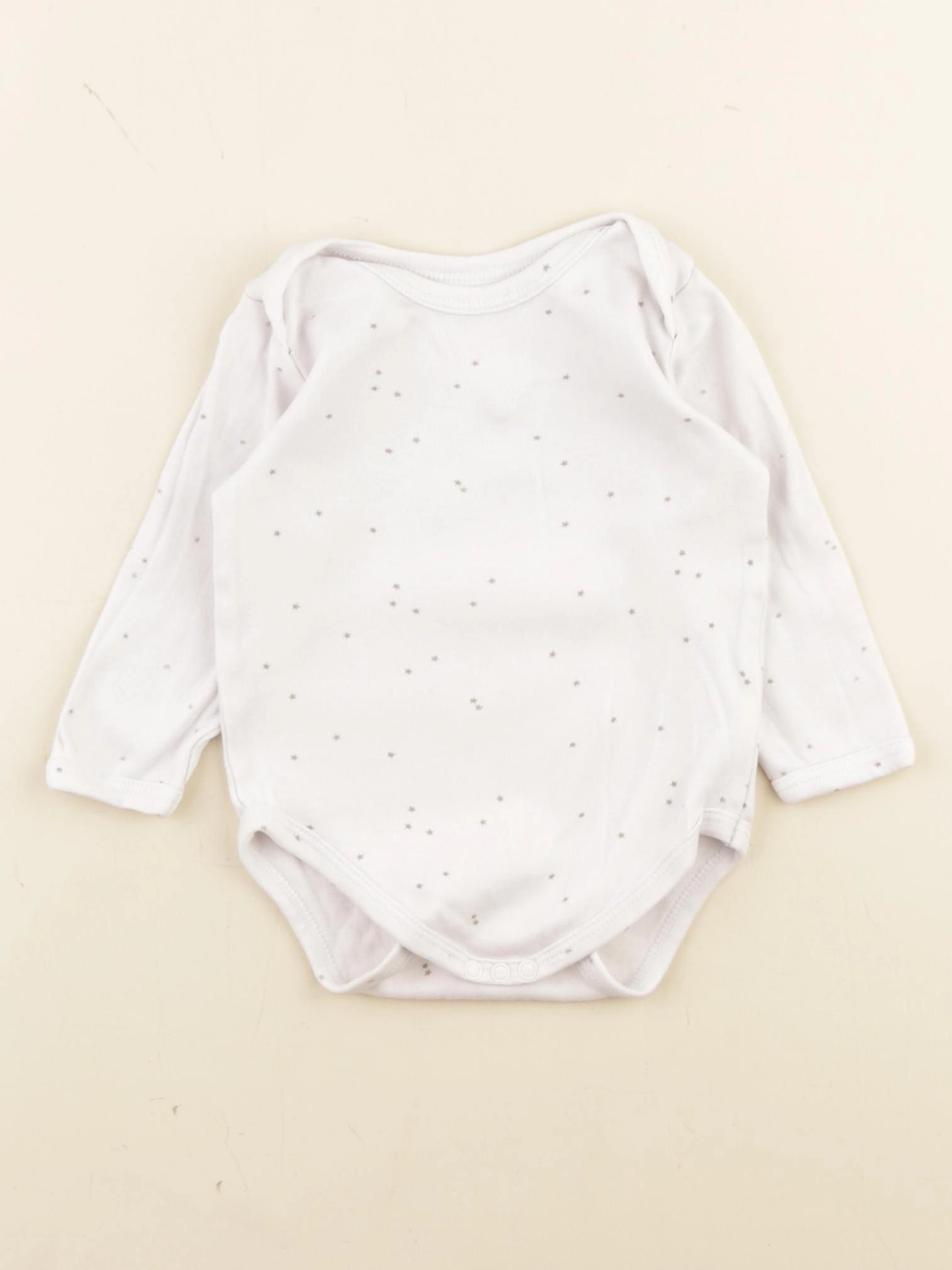 Vertbaudet - body blanc - 6 mois