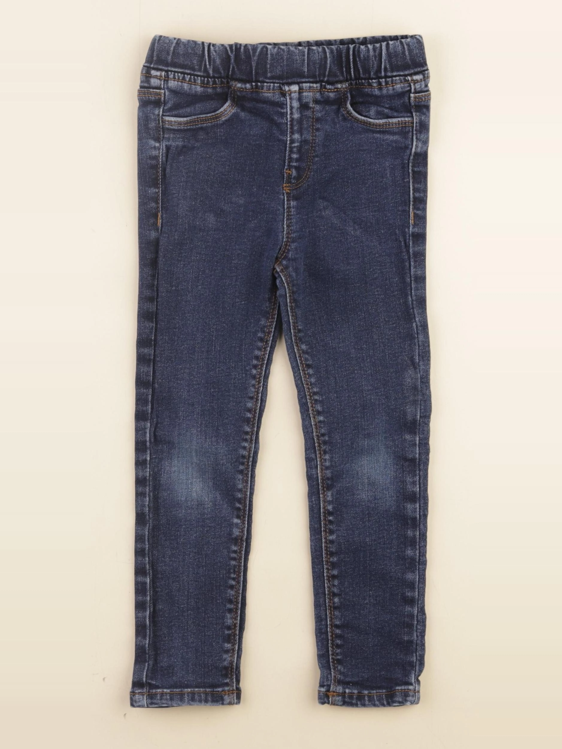Vertbaudet - jegging bleu - 4 ans