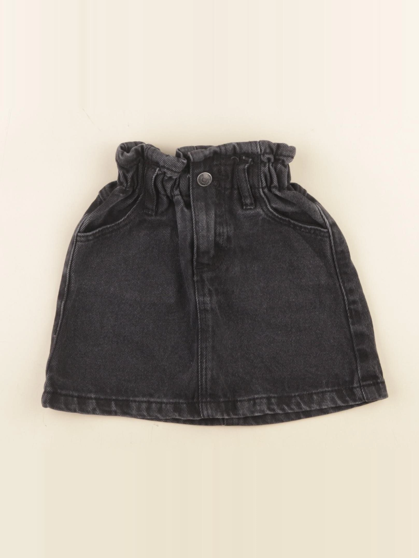 Little Cigogne - jupe gris - 2 ans