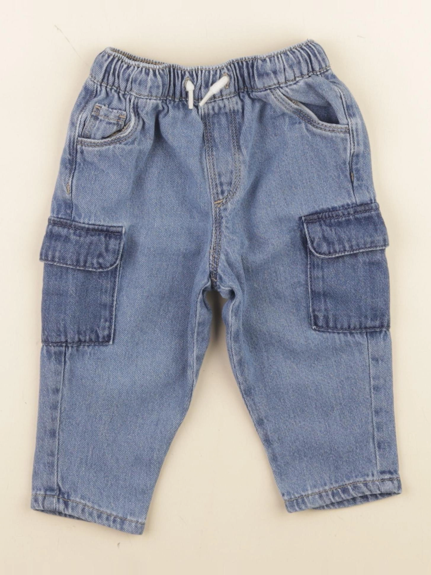 Vertbaudet - jean bleu - 9 mois