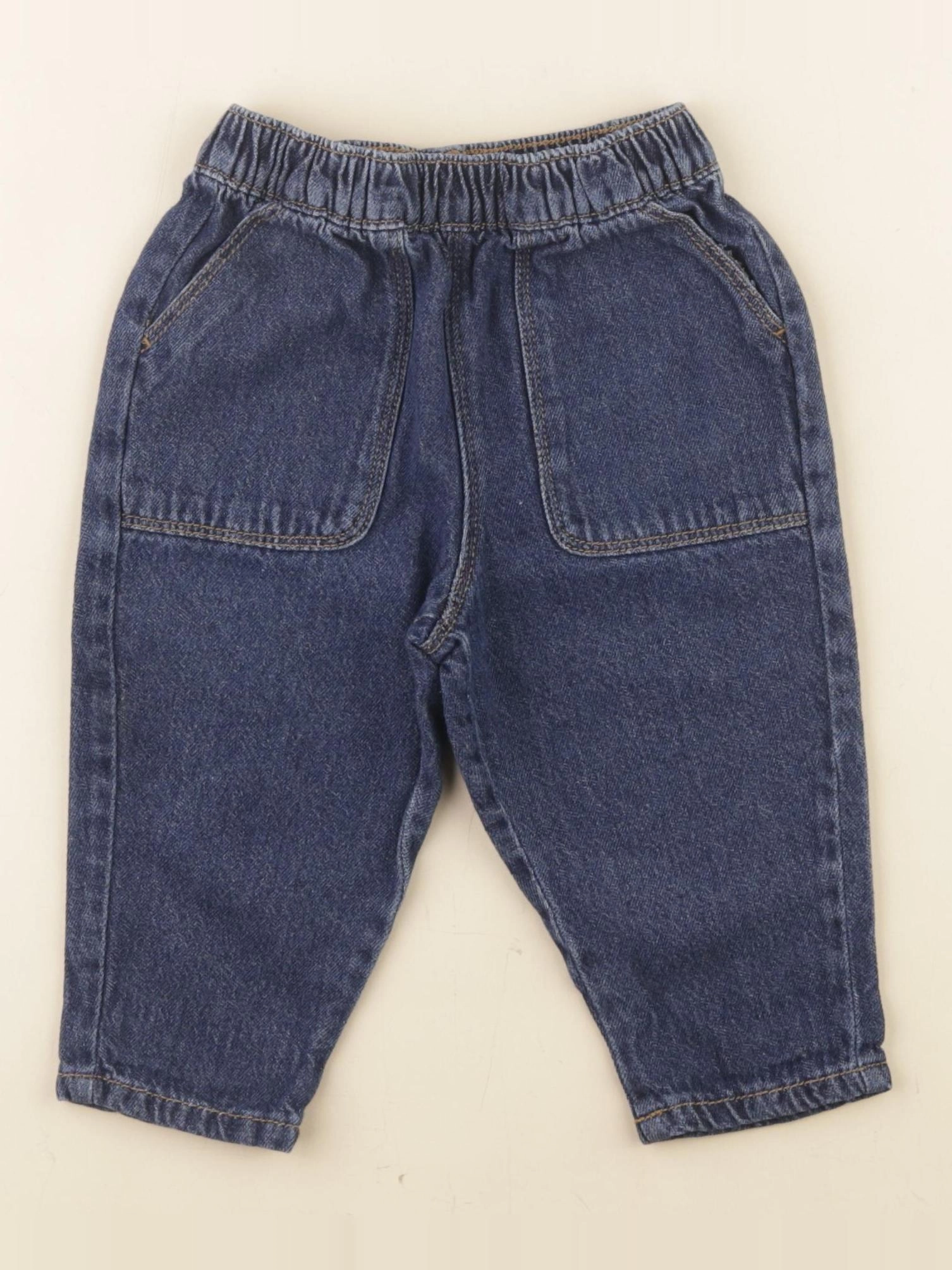Vertbaudet - jean bleu - 9 mois