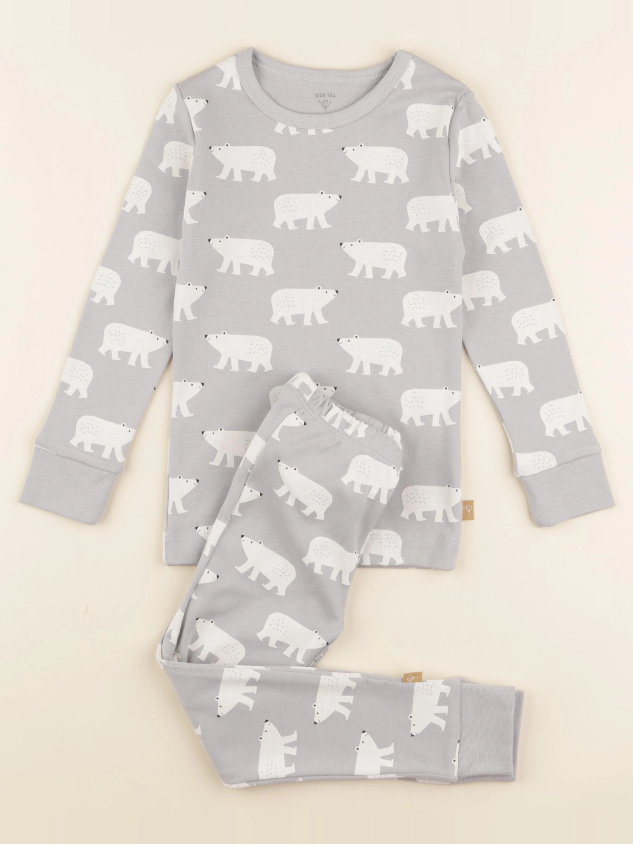 Fresk - pyjama coton gris - 1 an39.95