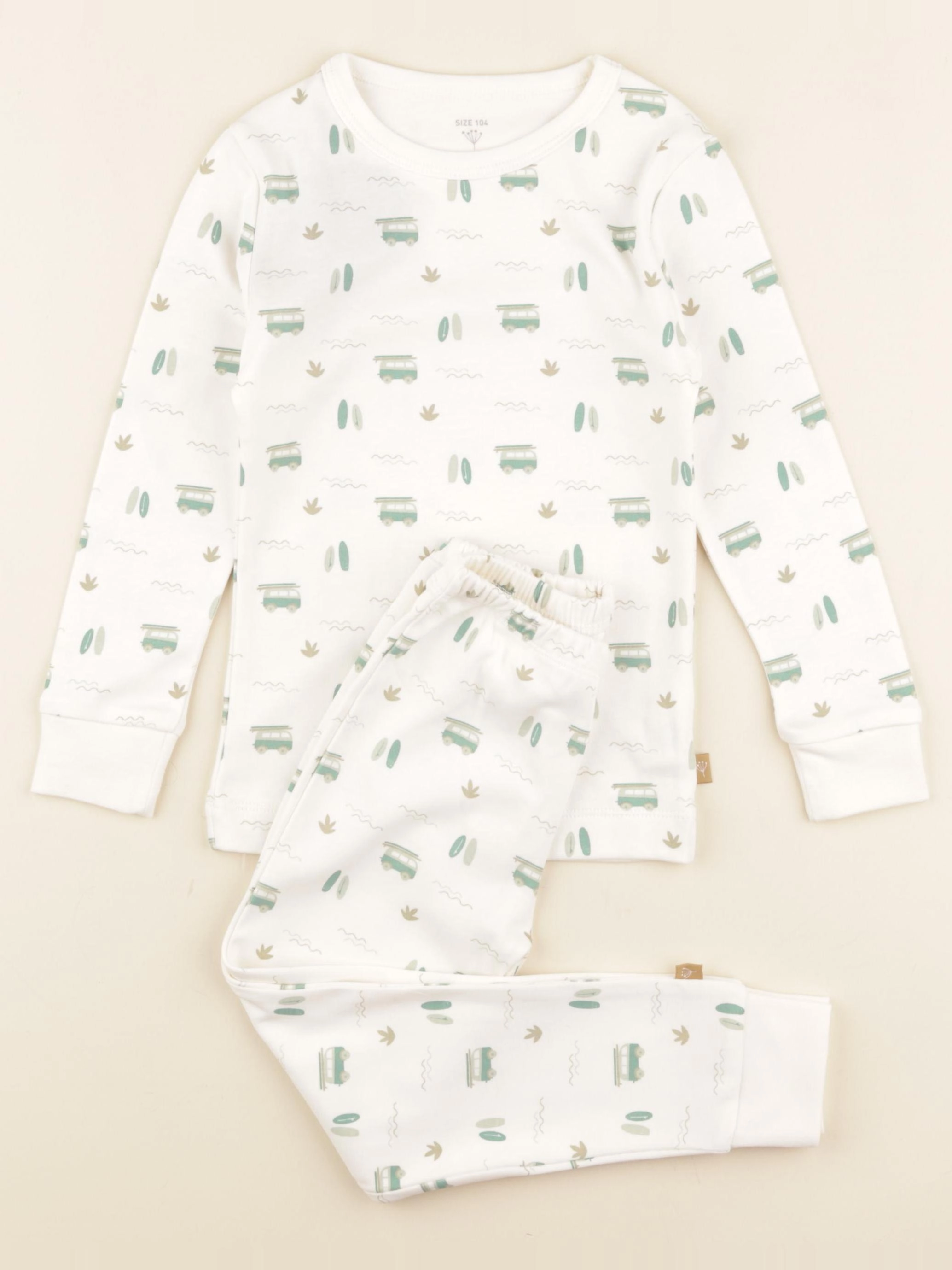 Fresk - pyjama 2 pièces Surf beige  - 1 an