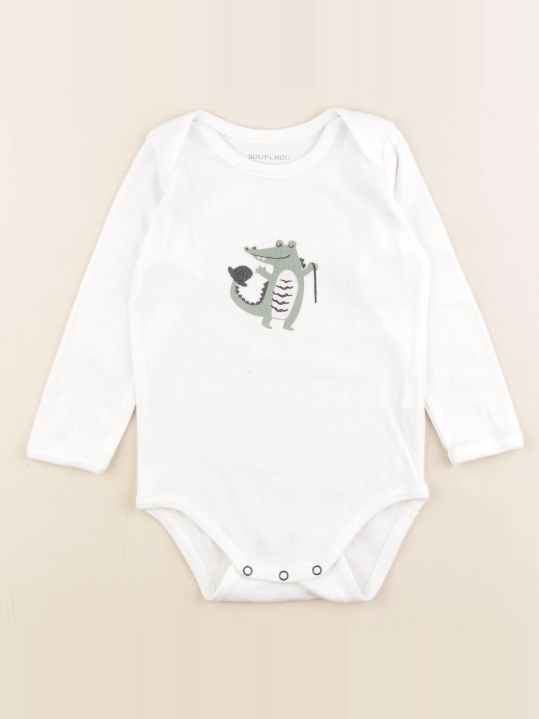 Boutchou - body blanc - 18 mois