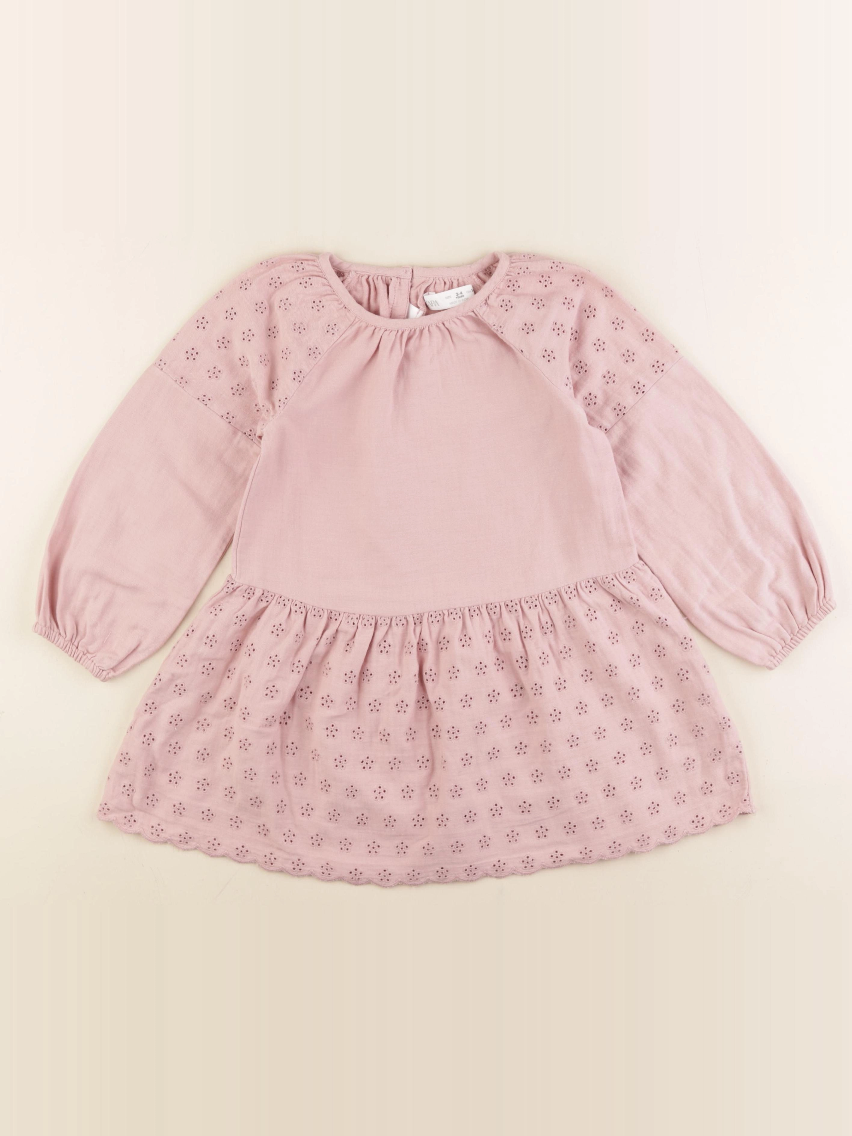Zara - robe rose - 3/4 ans