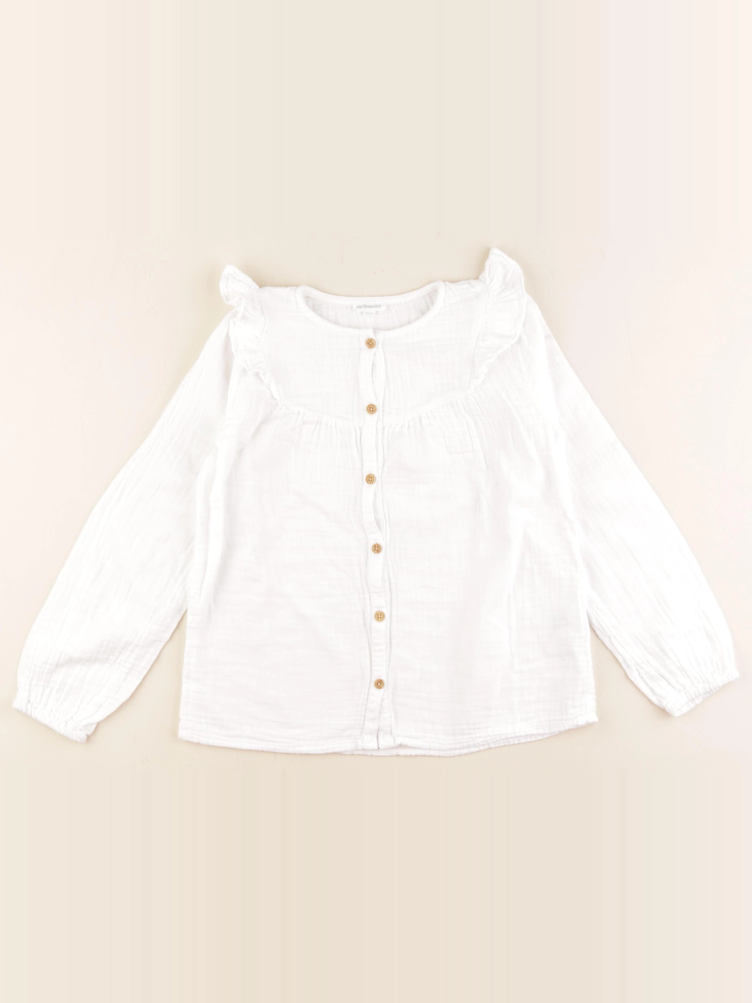 Vertbaudet - blouse blanc - 9 ans