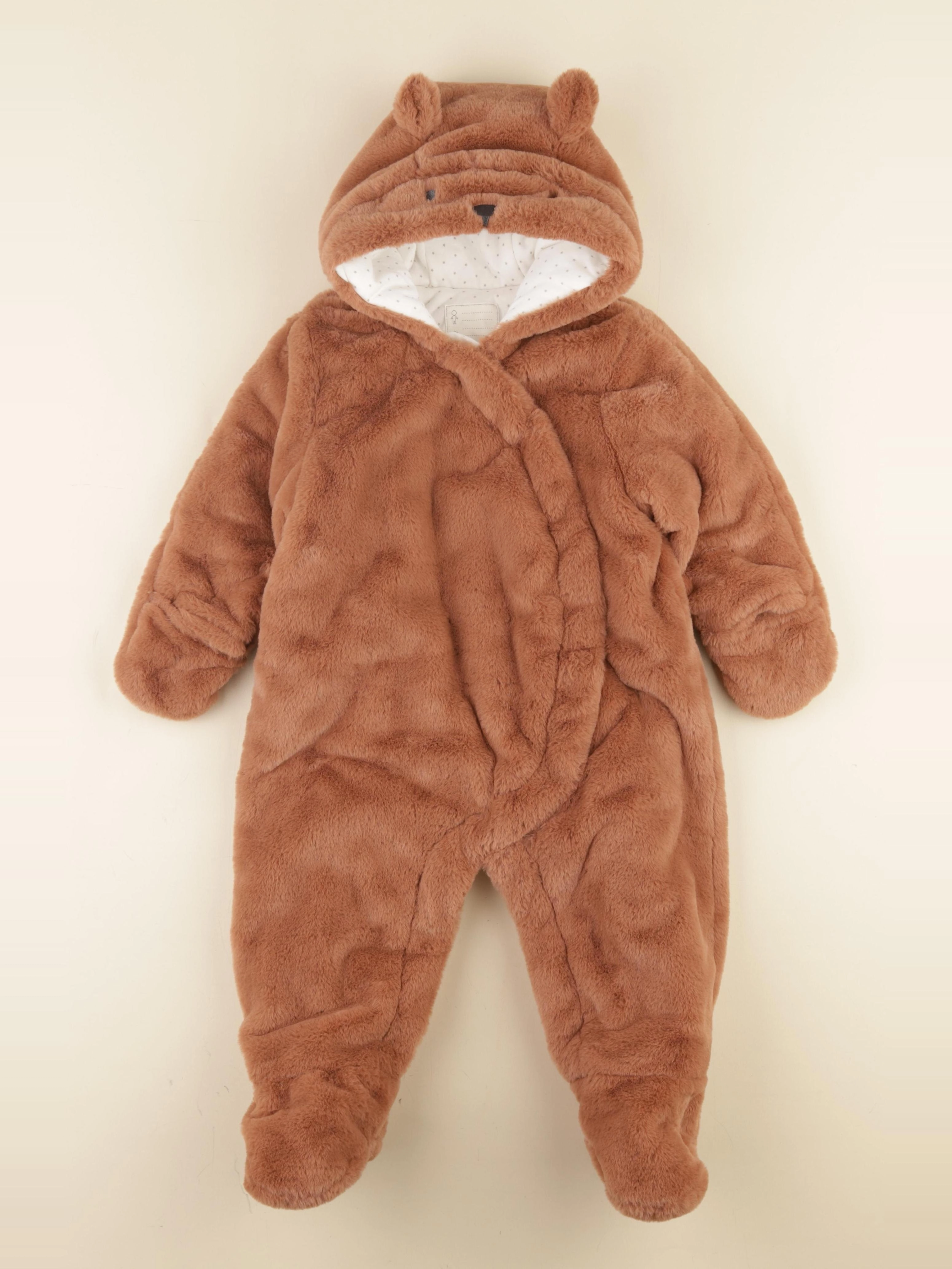 Vertbaudet - combi-pilote marron - 18 mois