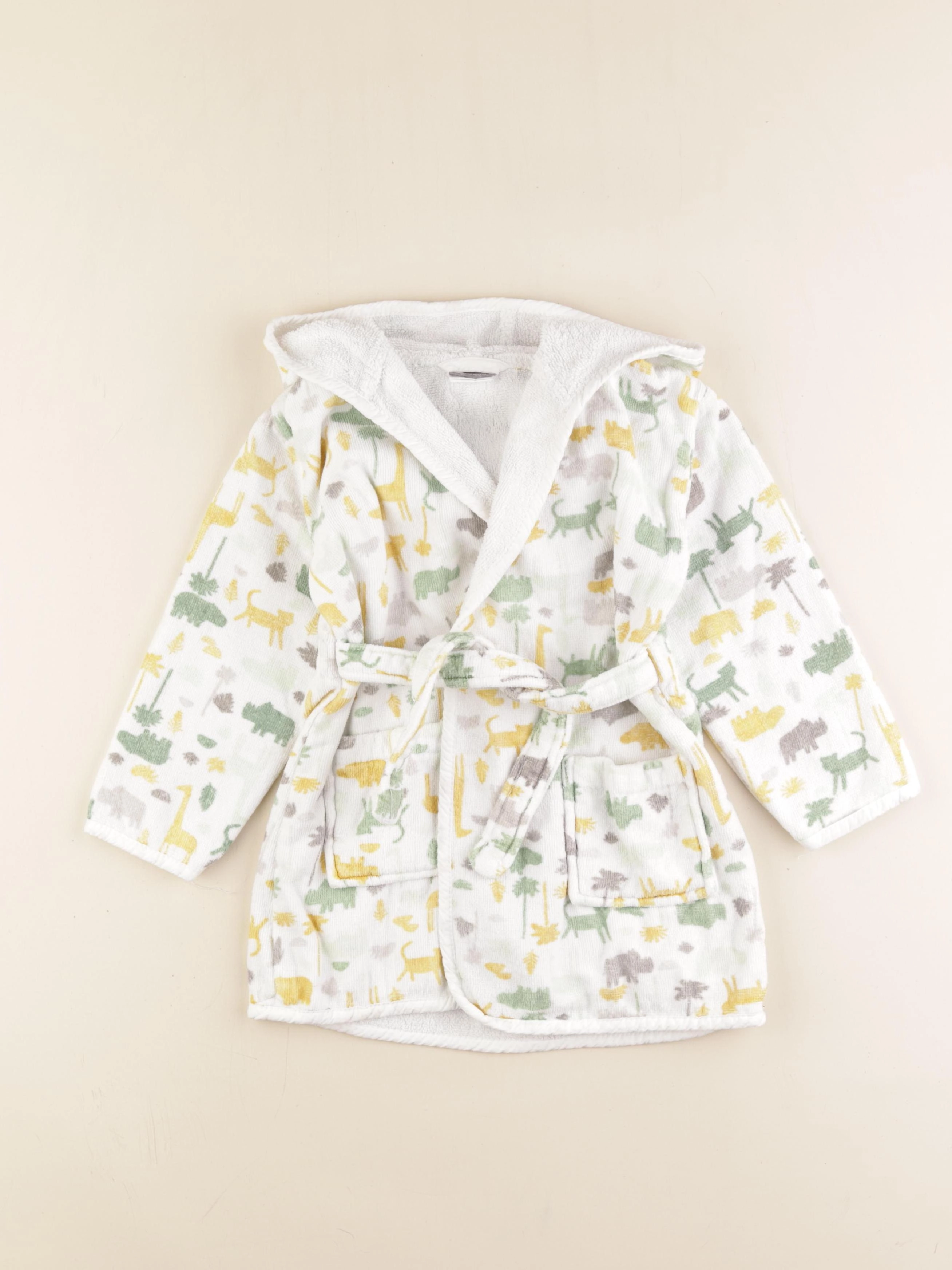 Vertbaudet - peignoir multicolore - 4 ans