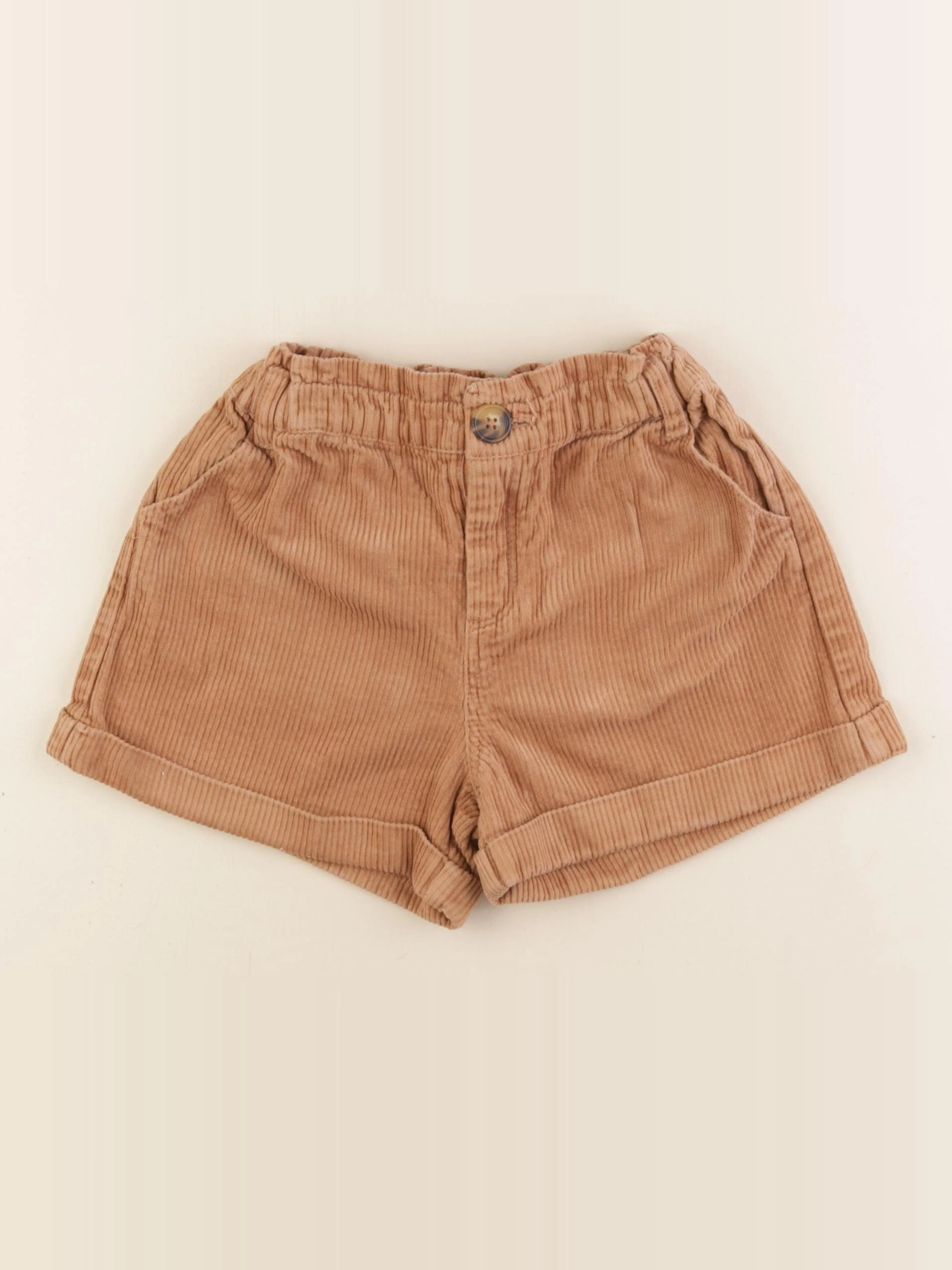 Vertbaudet - short marron - 6 ans
