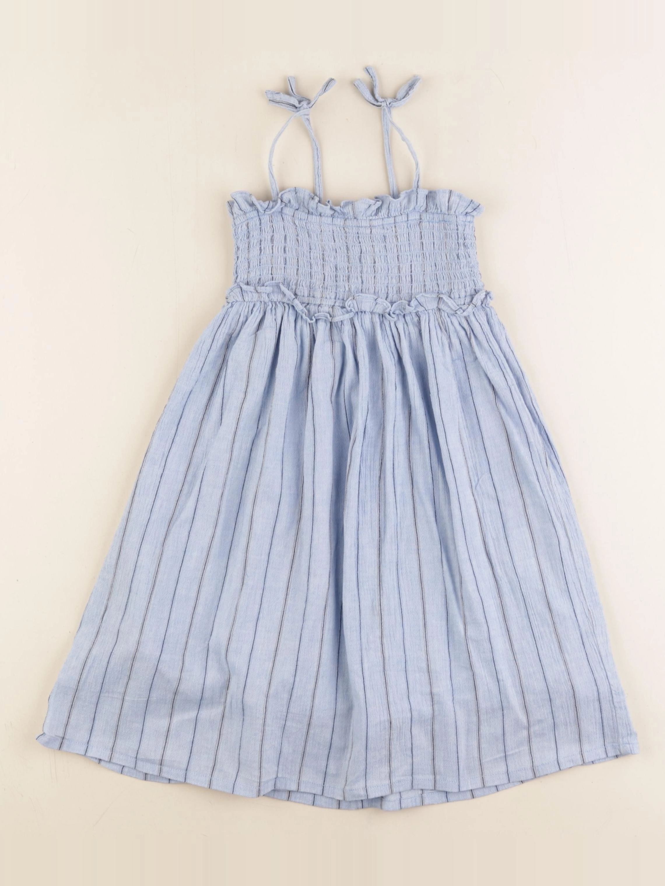 Cyrillus - robe bleu - 4 ans