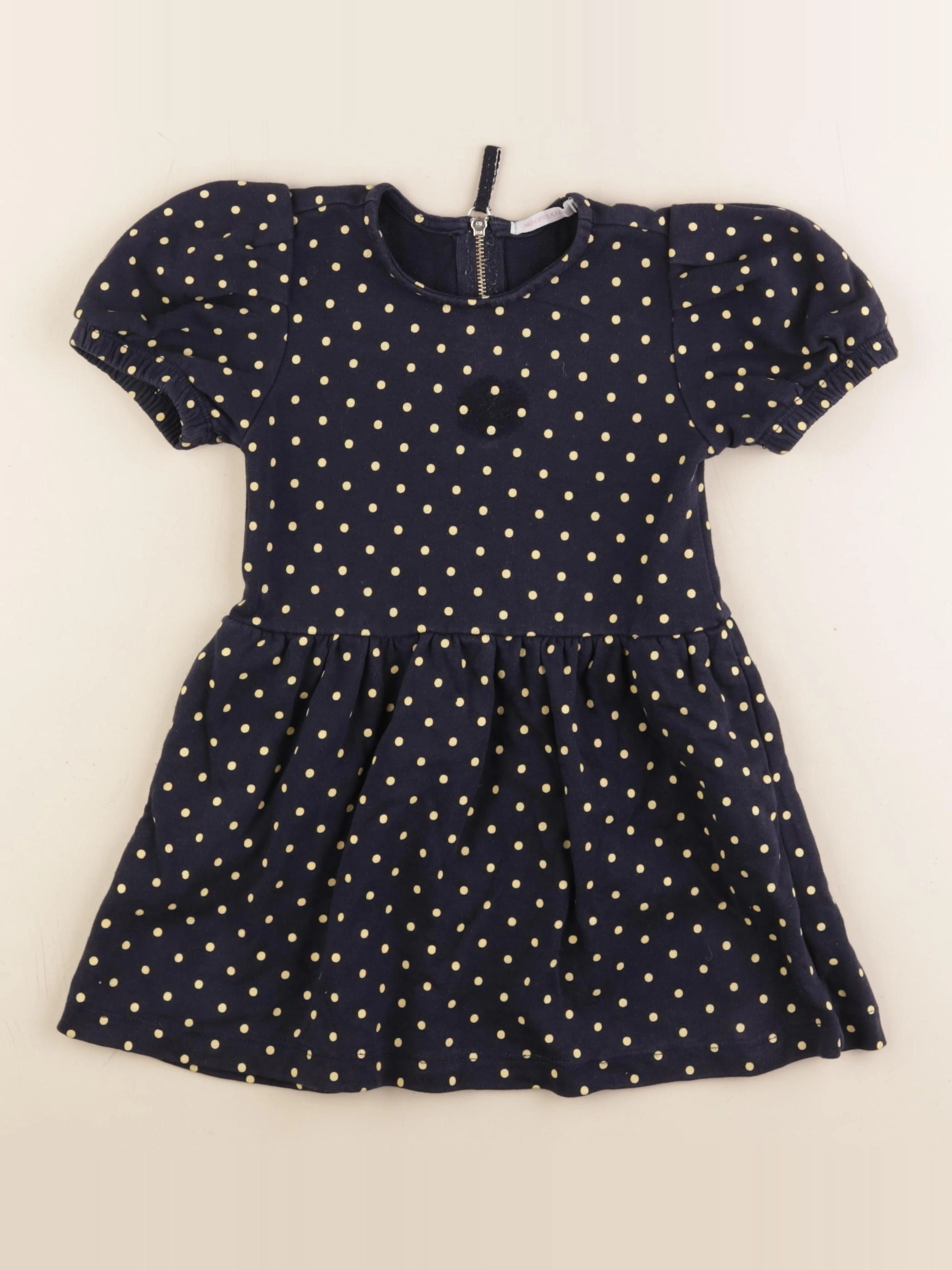 Monoprix - robe bleu - 3 ans