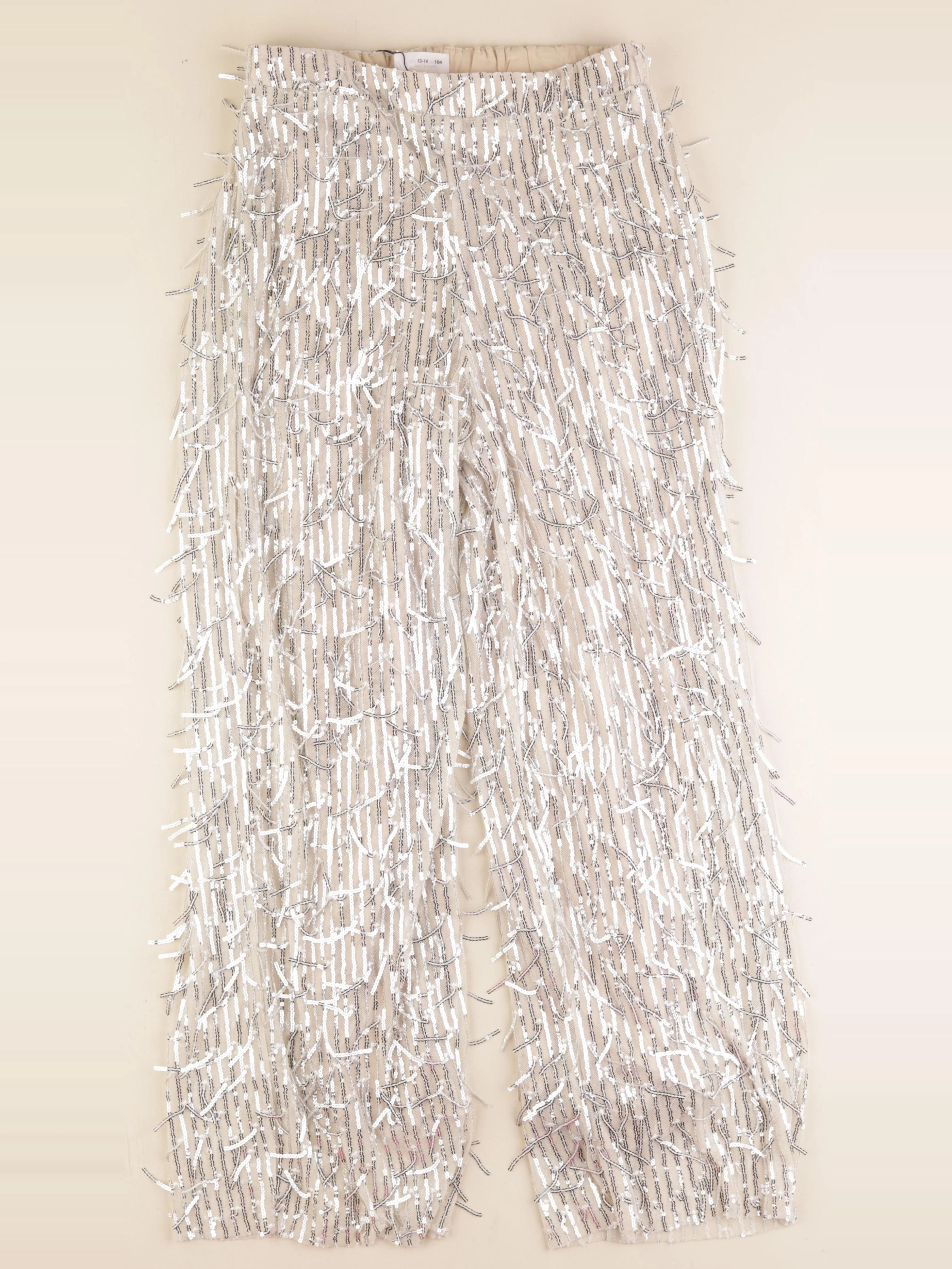 Zara - pantalon argent - 13/14 ans