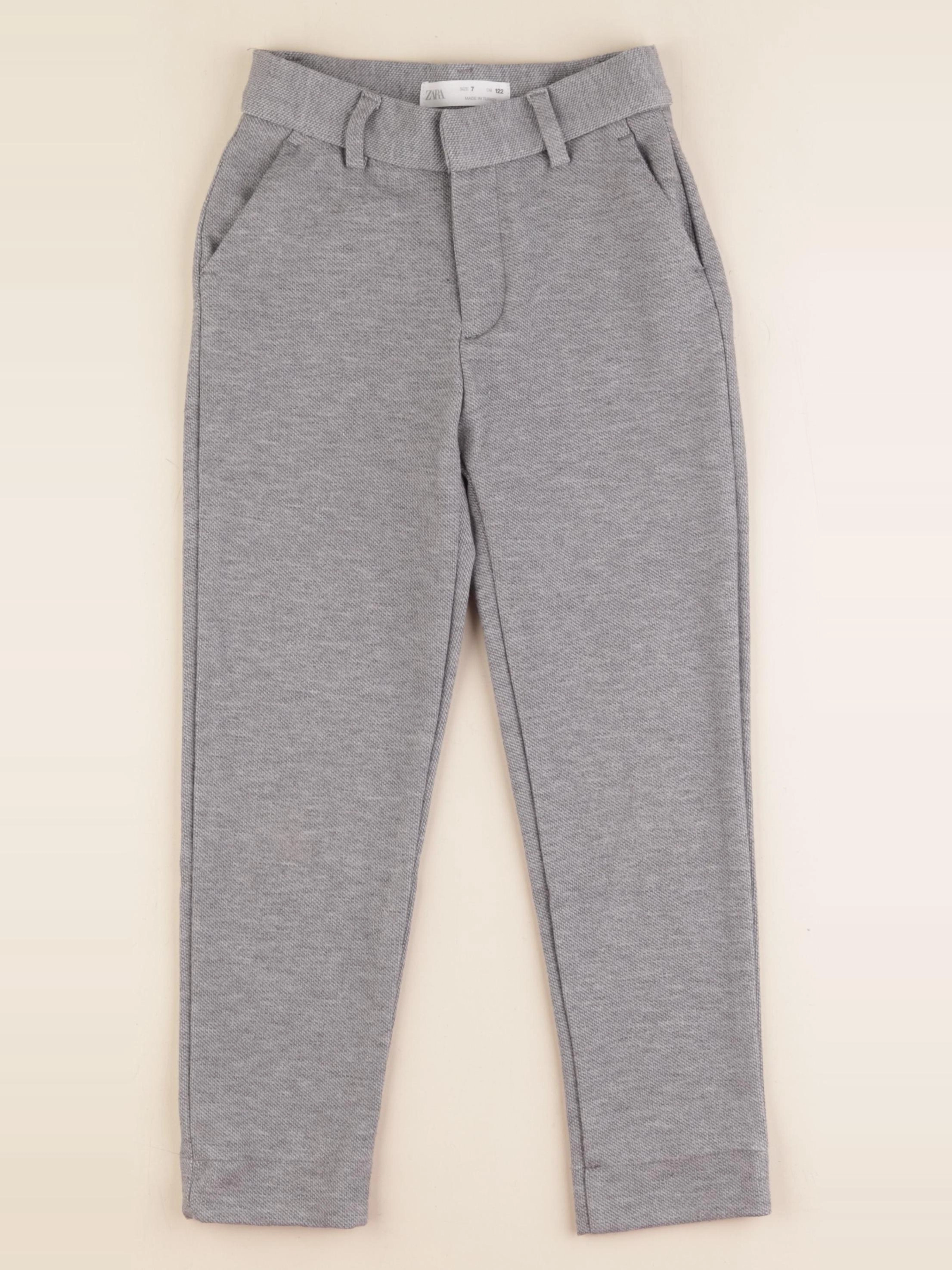 Zara - pantalon gris - 7 ans