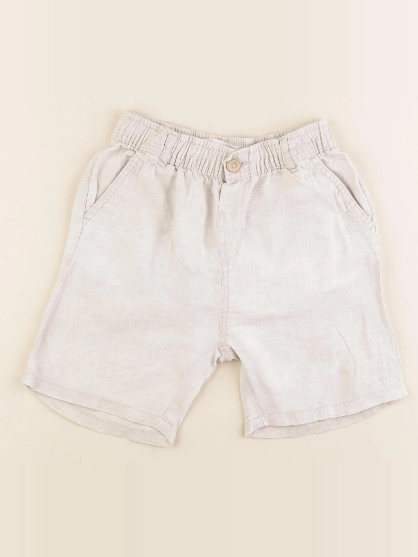 Zara - short beige - 5/6 ans