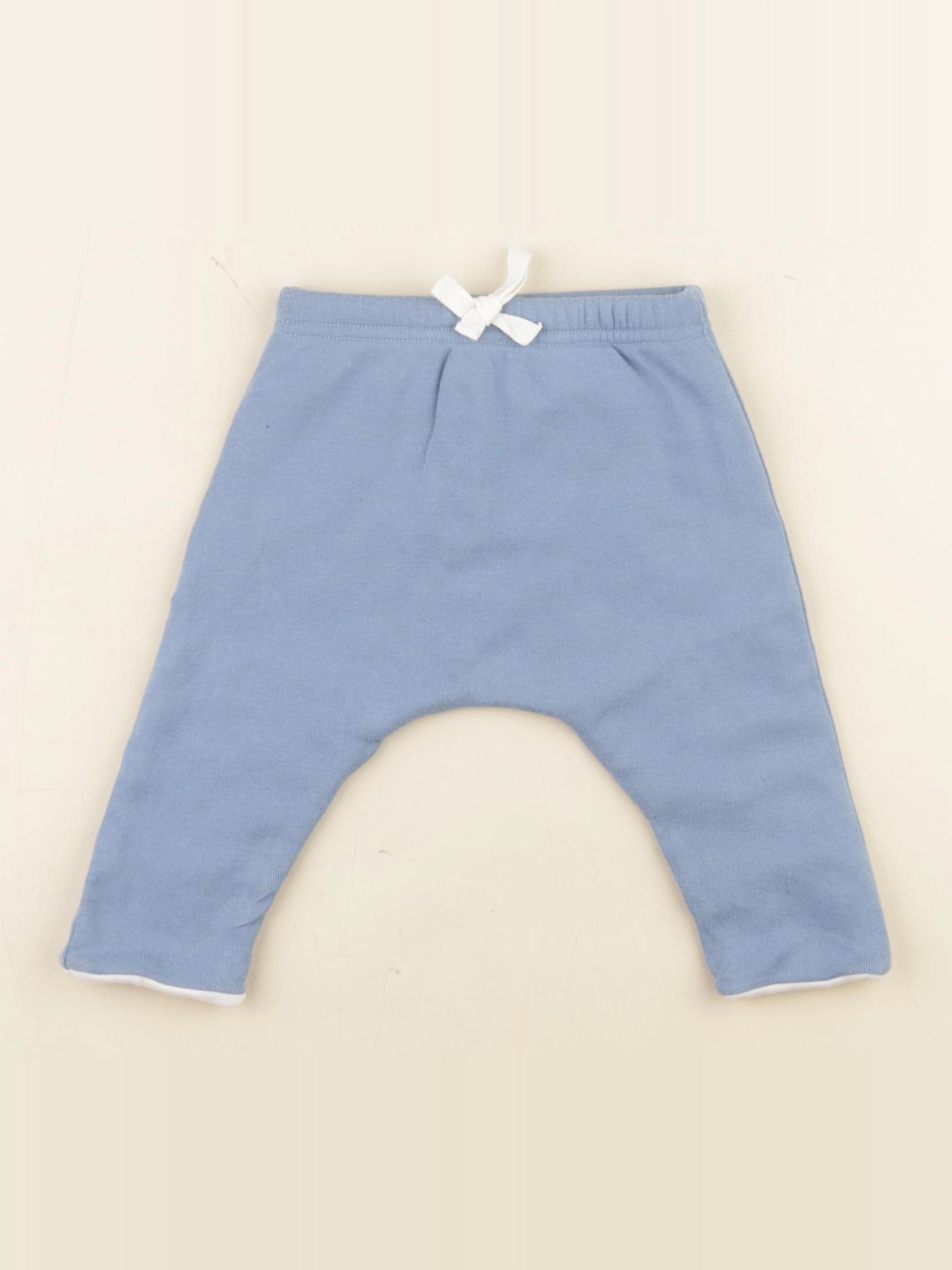 Petit Bateau - jogging bleu - 3 mois