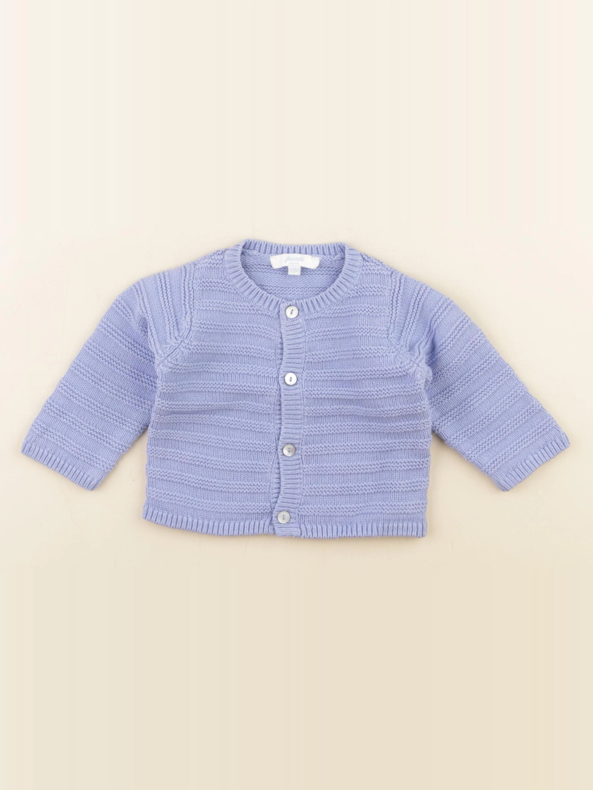 Jacadi - gilet bleu - 3 mois