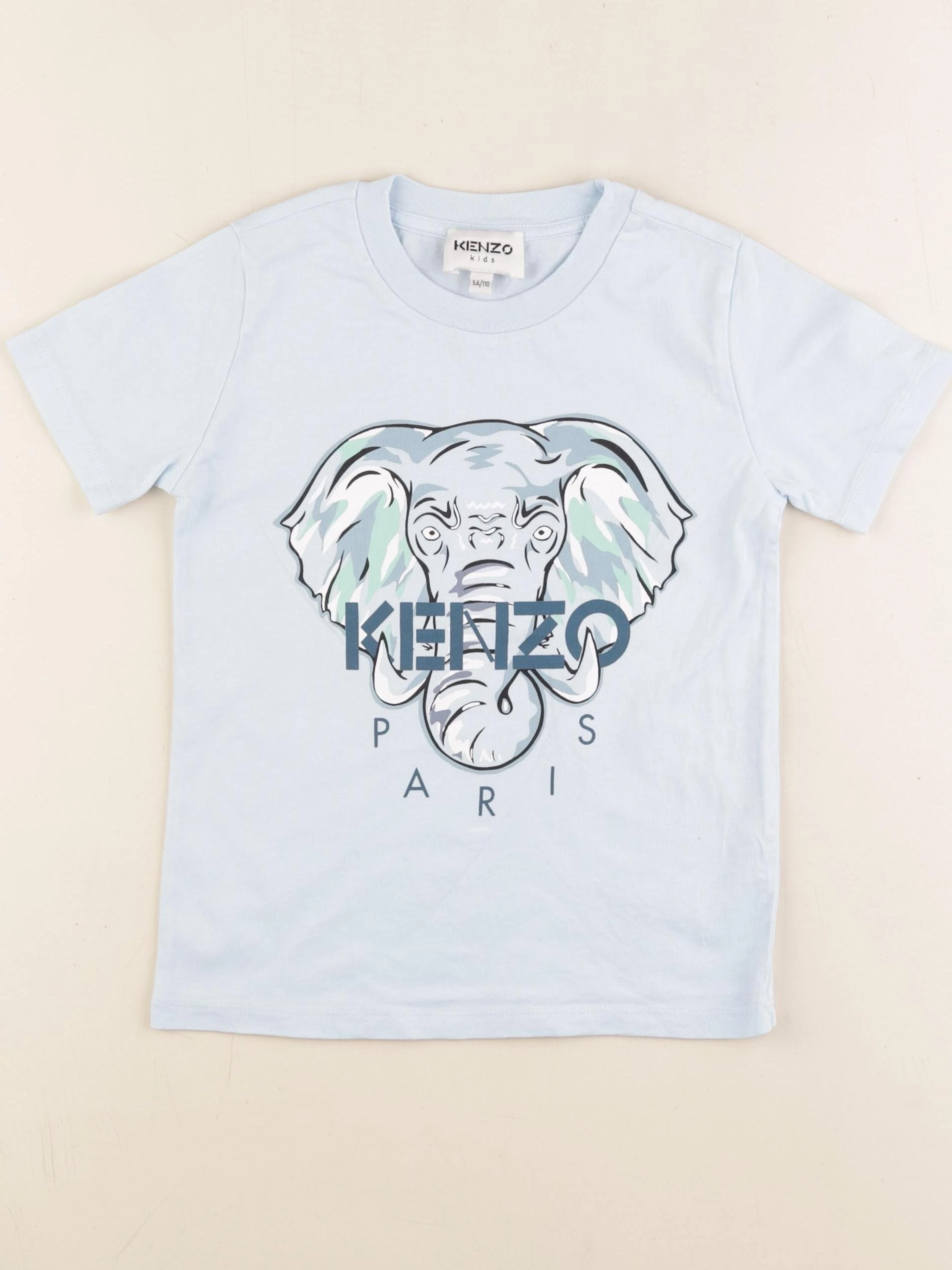 Kenzo - tee-shirt bleu - 5 ans