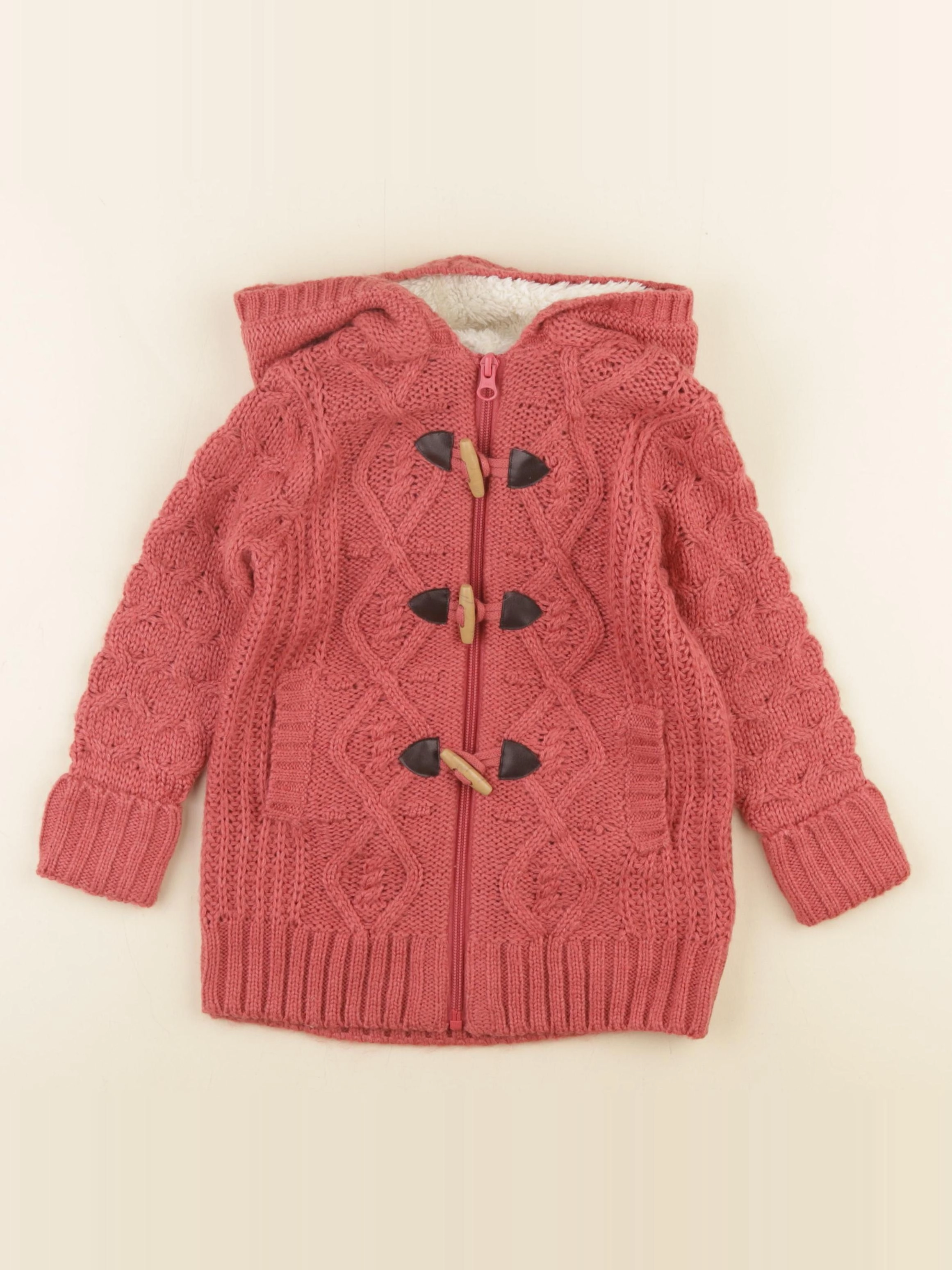 Vertbaudet - veste rose - 3 ans