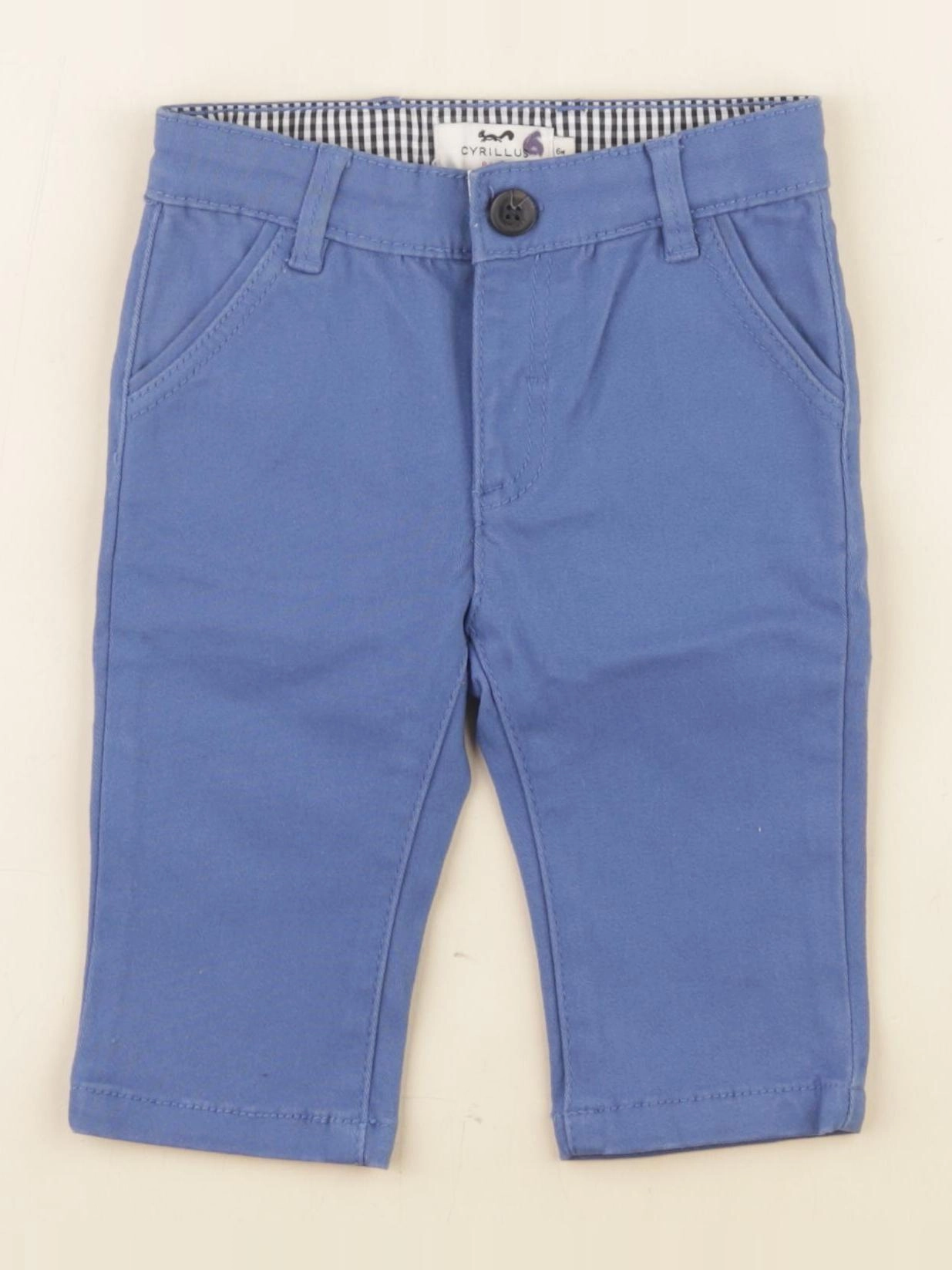 Cyrillus - pantalon bleu - 6 mois