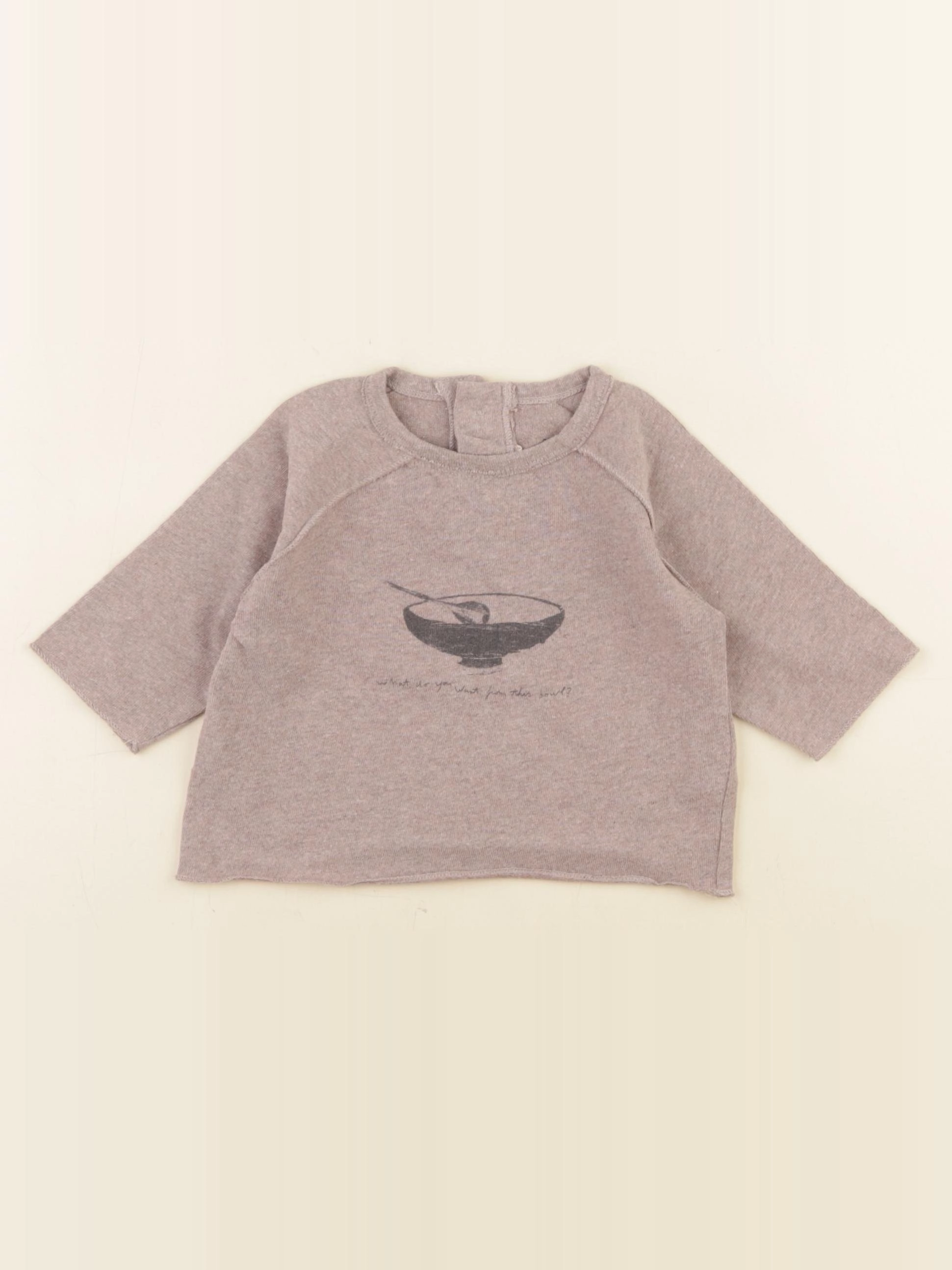 Play Up - tee-shirt marron - 3 mois