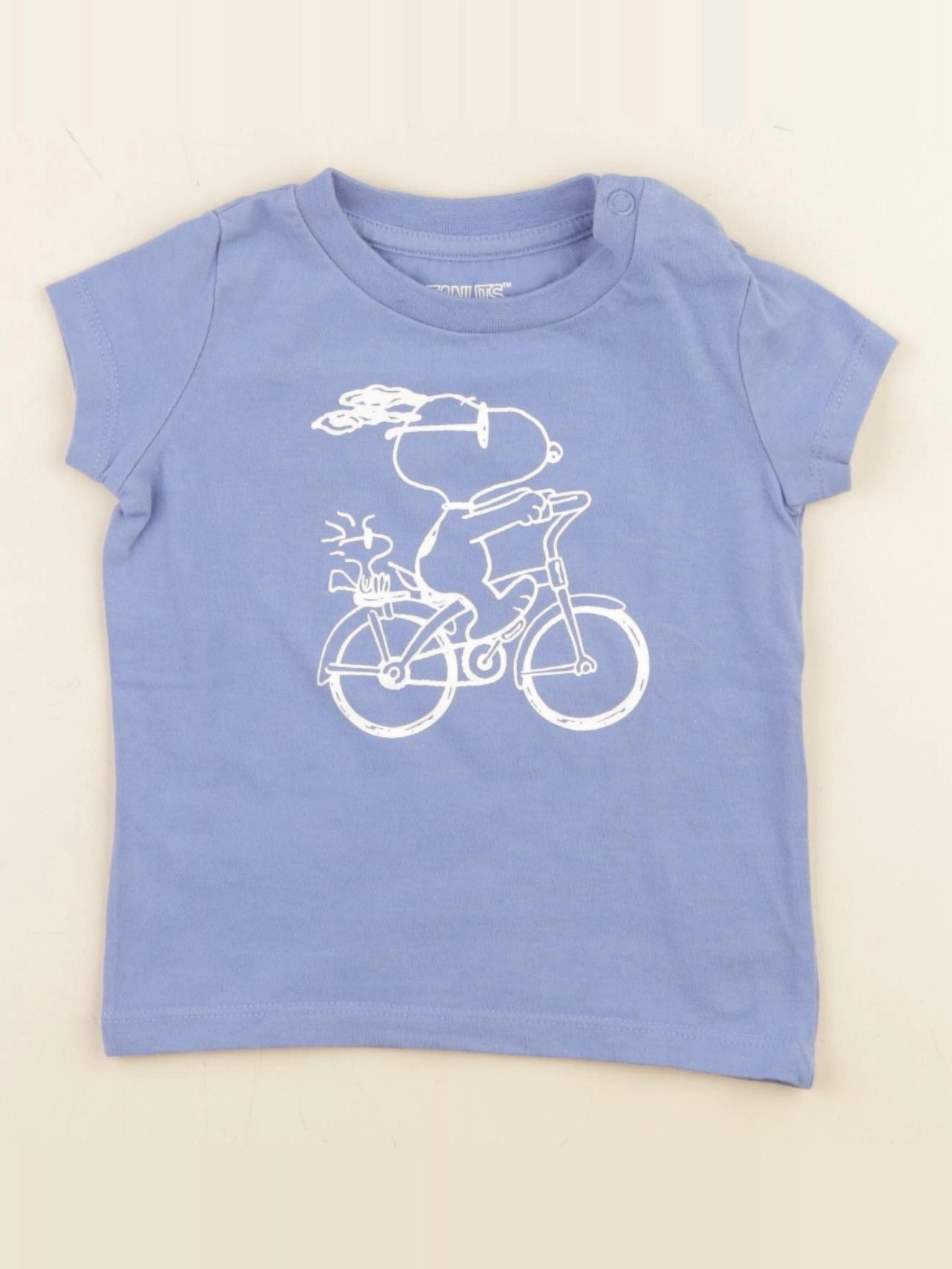 Cyrillus - tee-shirt bleu - 6 mois
