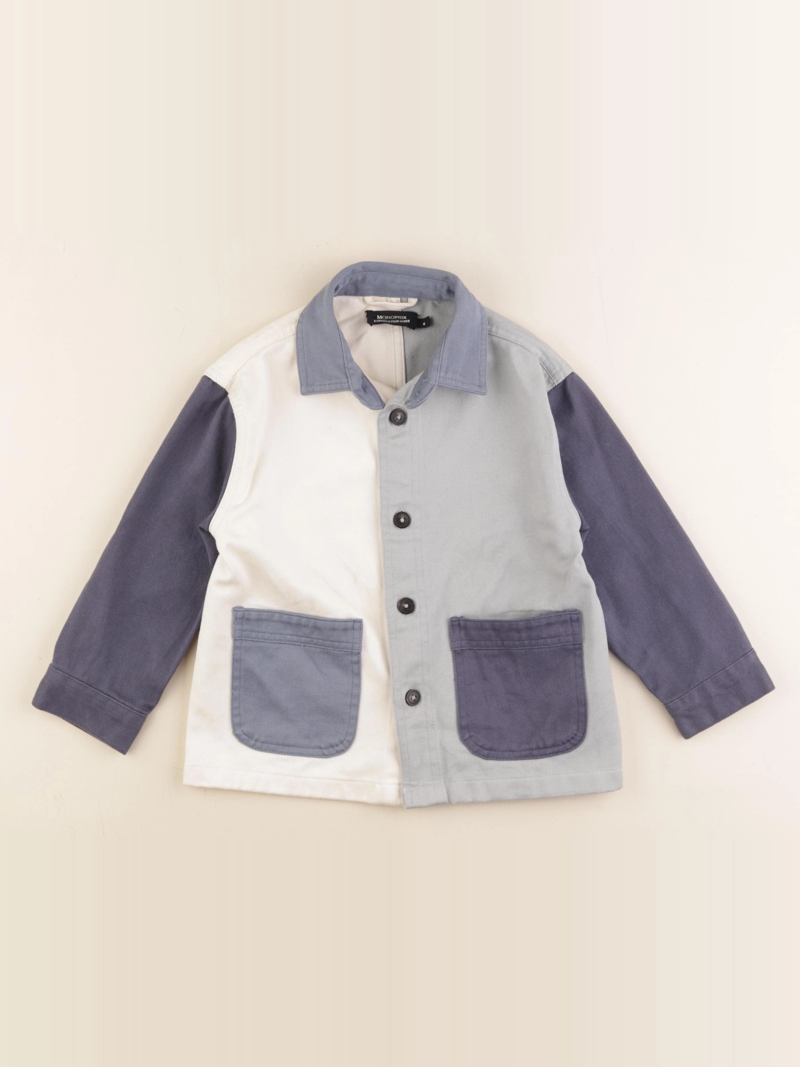 Monoprix - veste multicolore - 4 ans