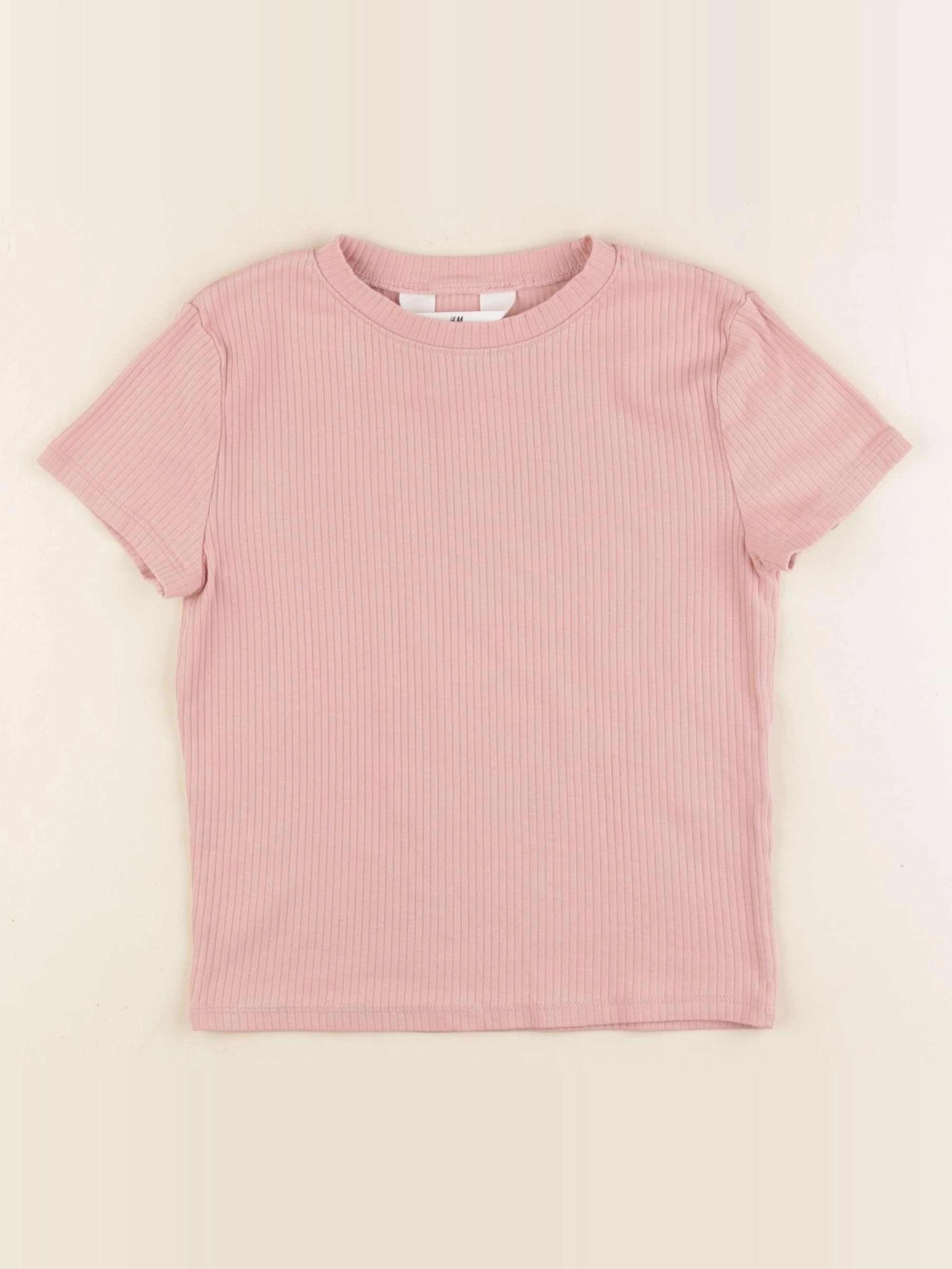 H&M - tee-shirt rose - 10/12 ans