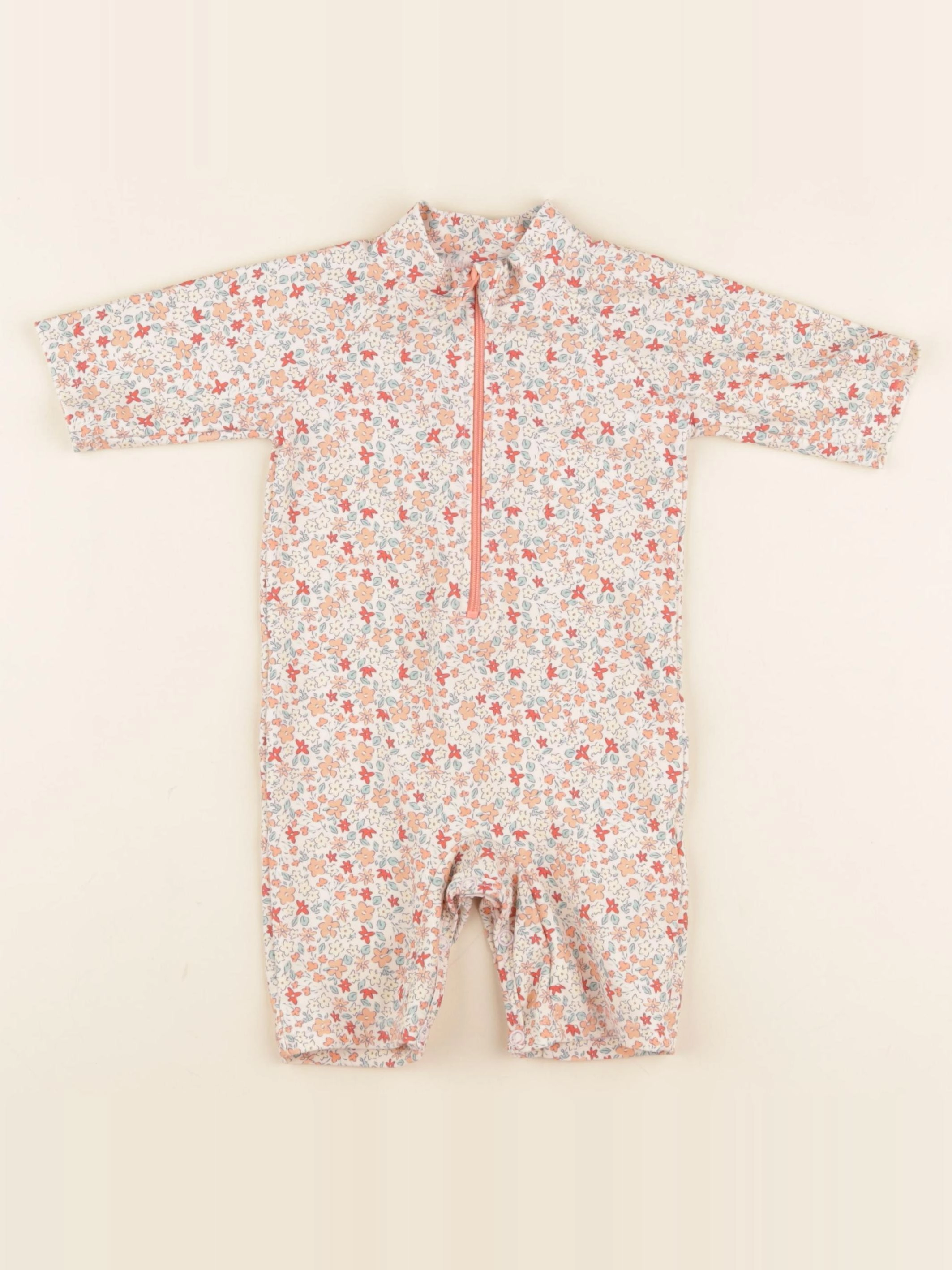 Vertbaudet - combi de bain multicolore - 12 mois